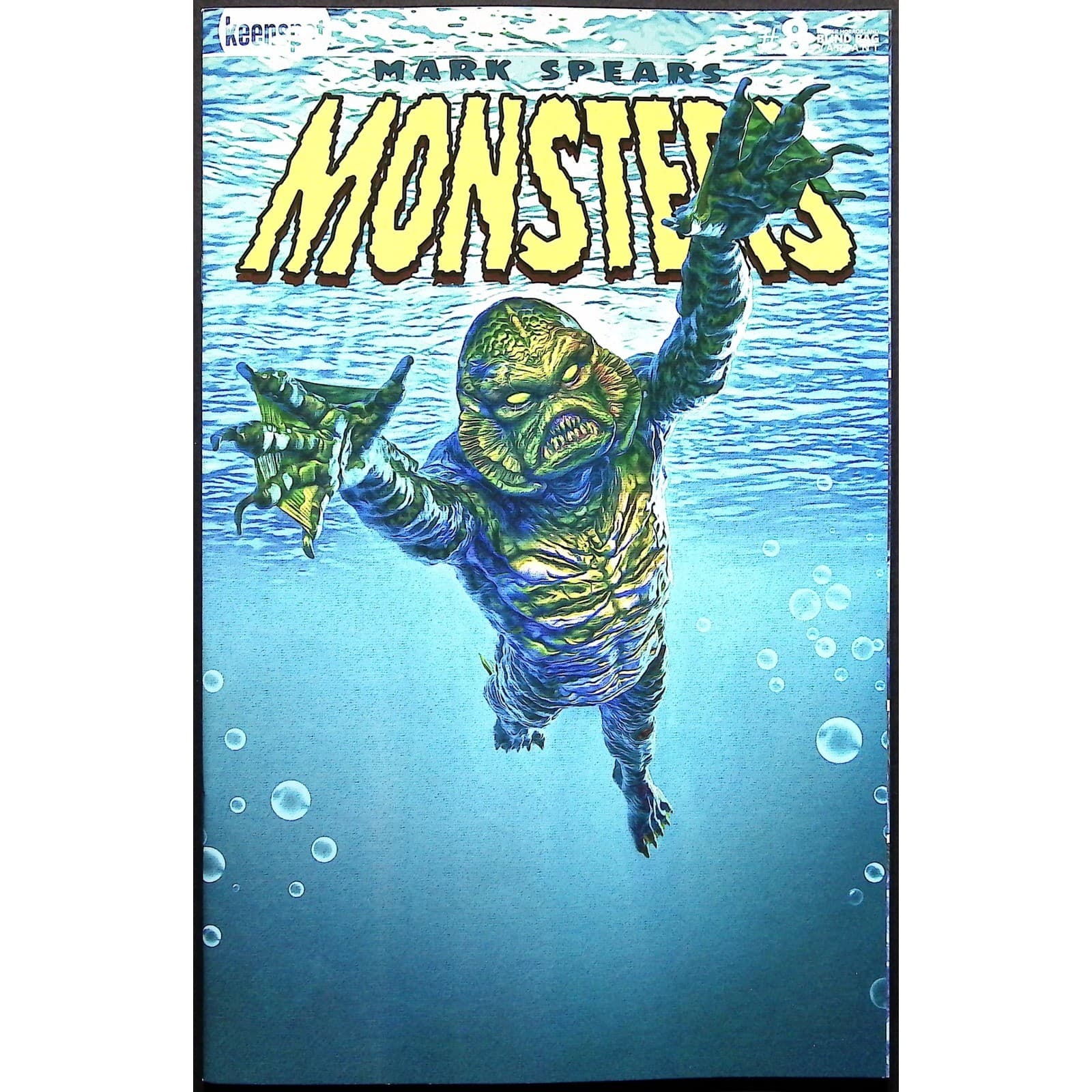 Mark Spears Monsters Issue 8 Keenspot 2025 Winter Horrorland 16x Comic Book Lot - Thumbnail 8