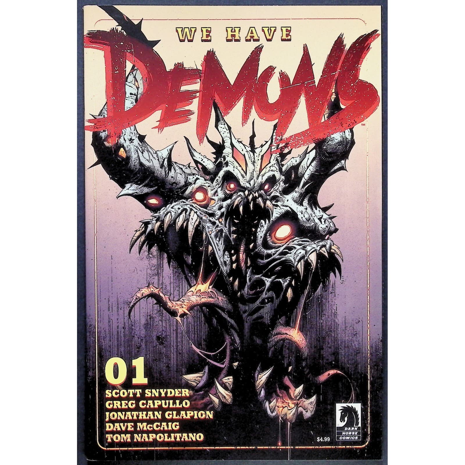 We Have Demons #1–3 Lot x4 (2022, Dark Horse) – NM Snyder, Capullo + #1 Variant - Thumbnail 3