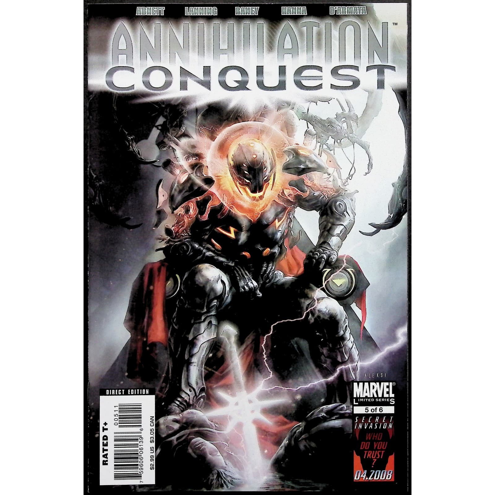Annihilation Conquest 5 Nova 5 7 Starlord 1 2 4 Quasar 9x Comic Lot VF+ - Thumbnail 12