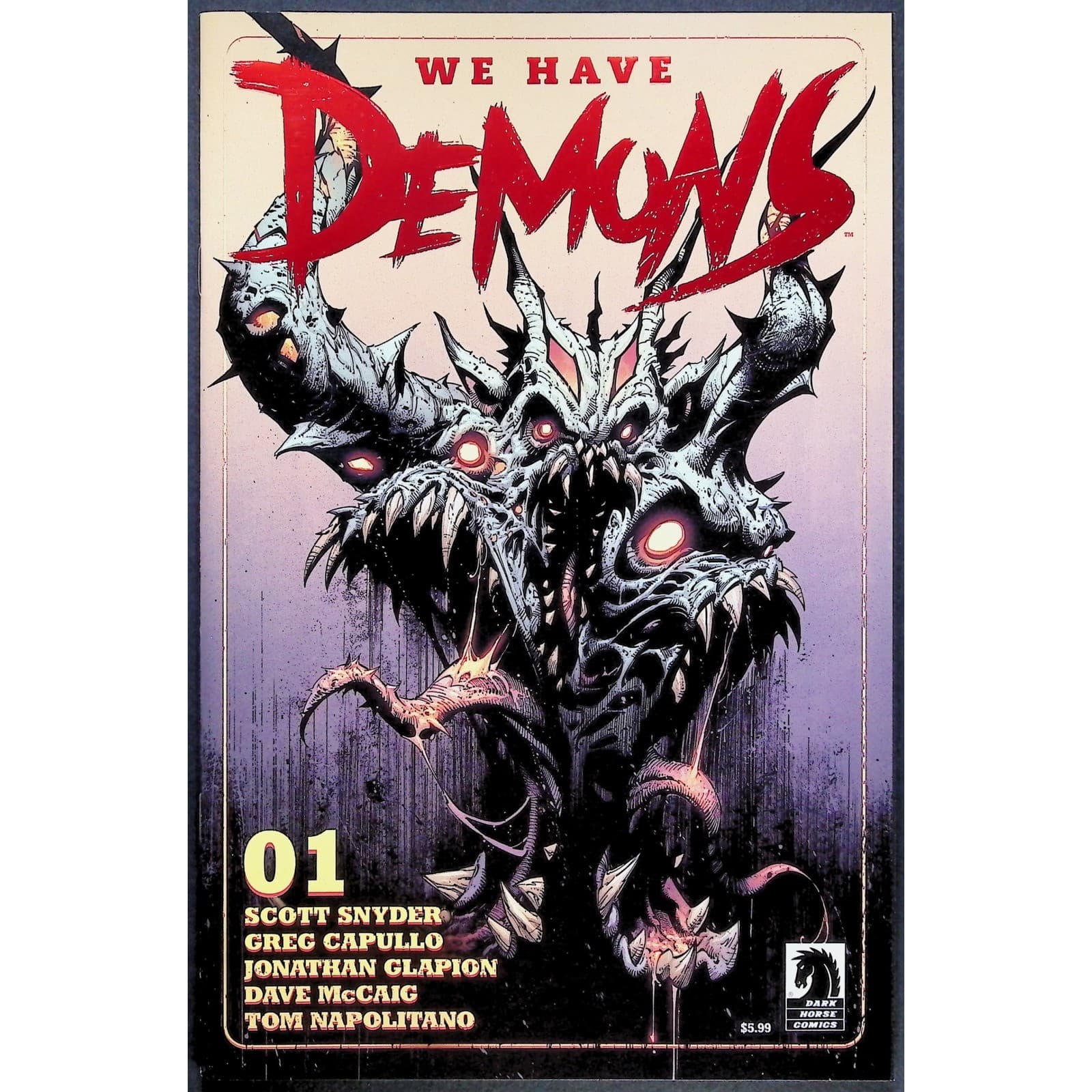 We Have Demons #1–3 Lot x4 (2022, Dark Horse) – NM Snyder, Capullo + #1 Variant - Thumbnail 2