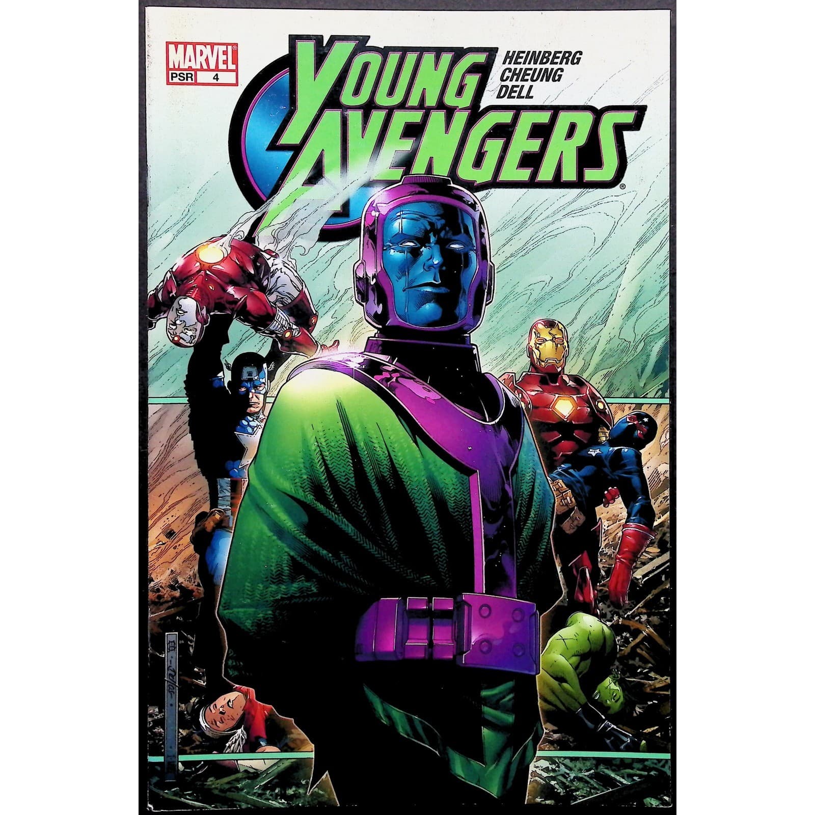 Young Avengers 4 & 8 1st Kang Appearance Eli Bradley Patriot 2x Comic Lot NM - Thumbnail 2