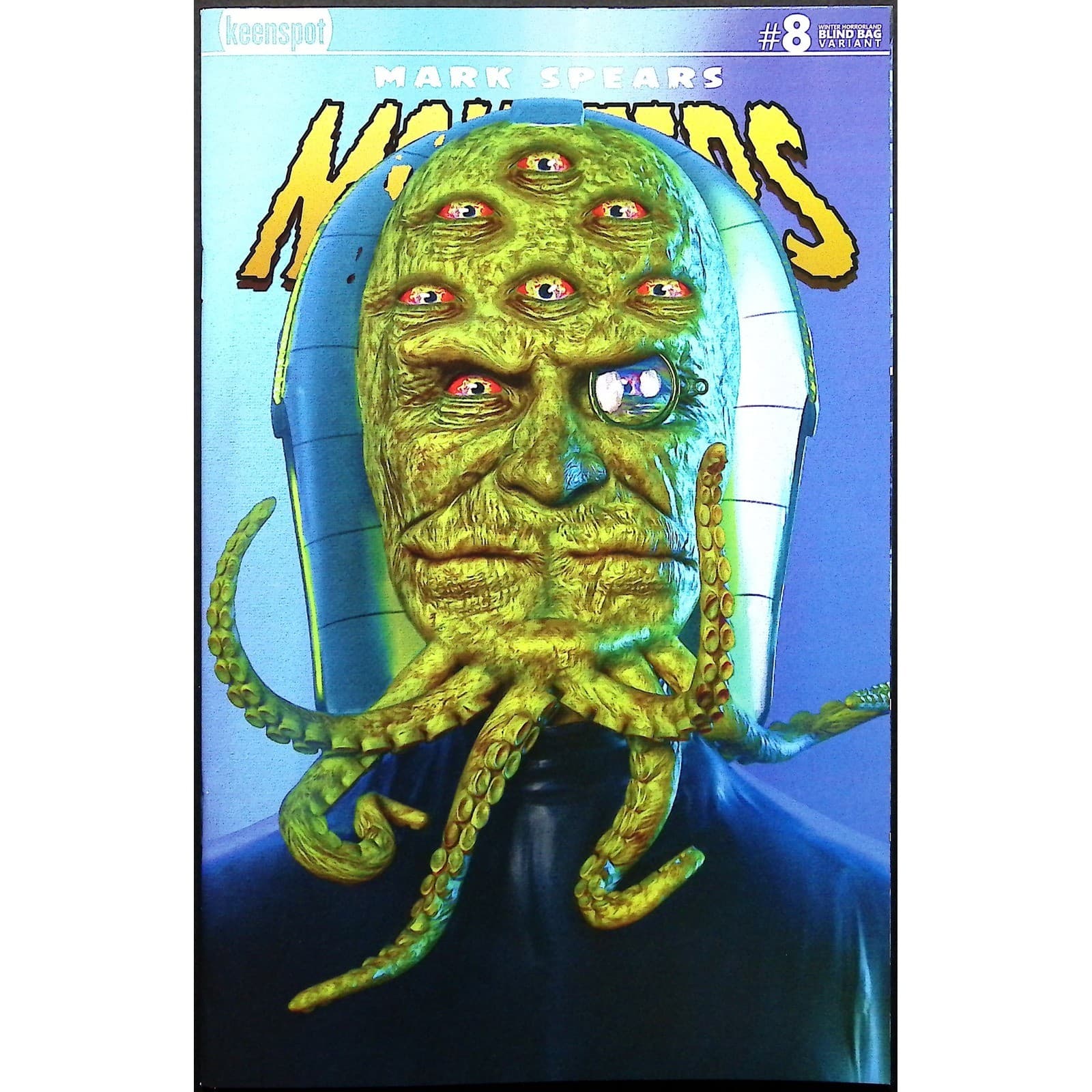 Mark Spears Monsters Issue 8 Keenspot 2025 Winter Horrorland 16x Comic Book Lot - Thumbnail 9