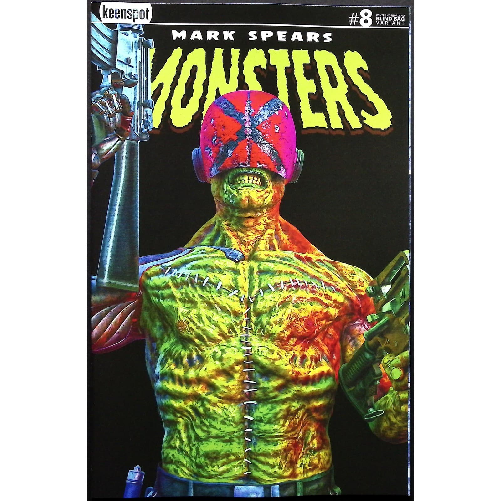 Mark Spears Monsters Issue 8 Keenspot 2025 Winter Horrorland 16x Comic Book Lot - Thumbnail 5