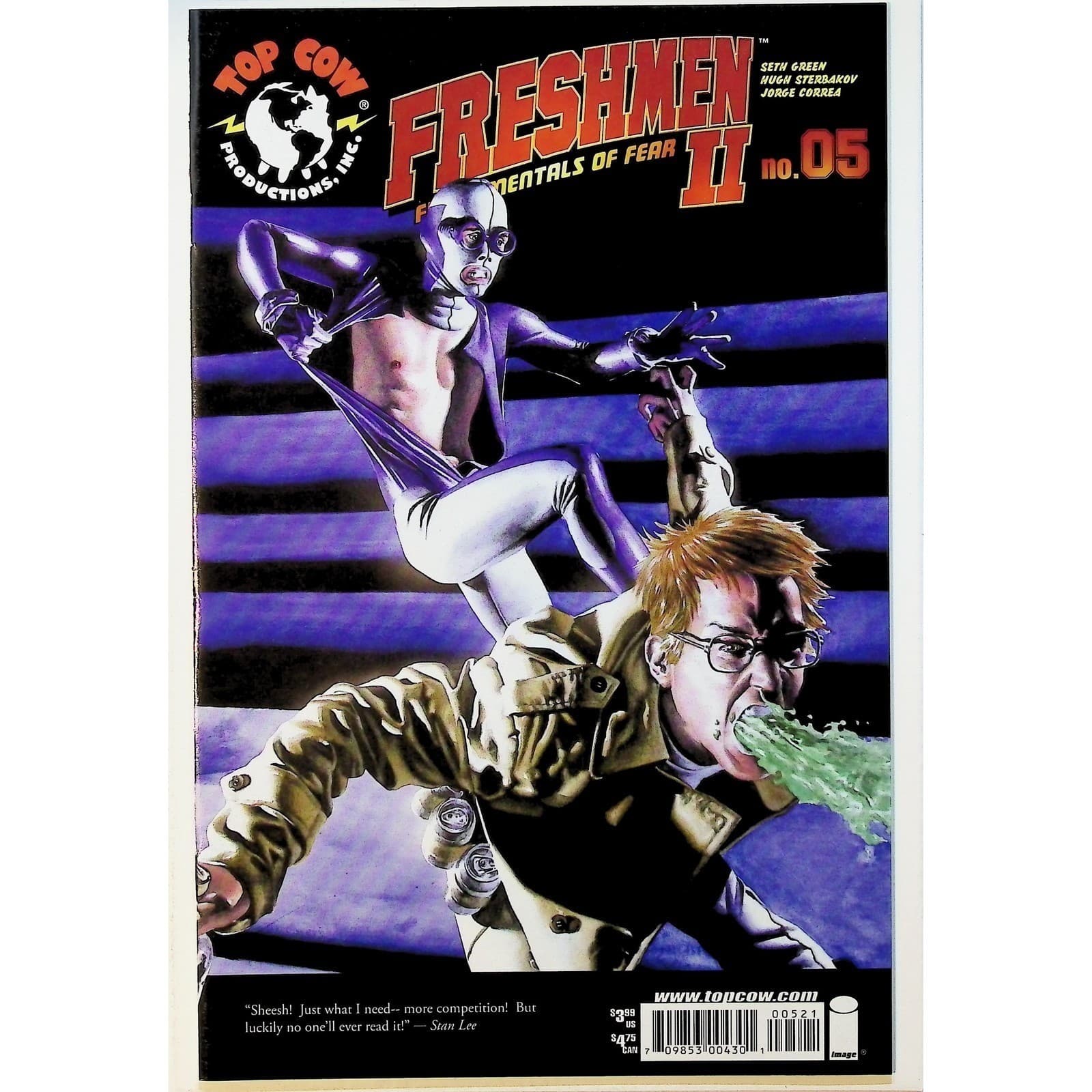 Freshmen Comic Lot (11) Top Cow Seth Green Fundamentals I & II + Special - Thumbnail 12