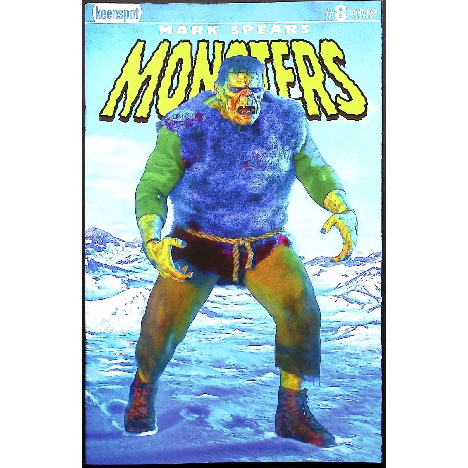 Mark Spears Monsters Issue 8 Keenspot 2025 Winter Horrorland 16x Comic Book Lot - Thumbnail 16