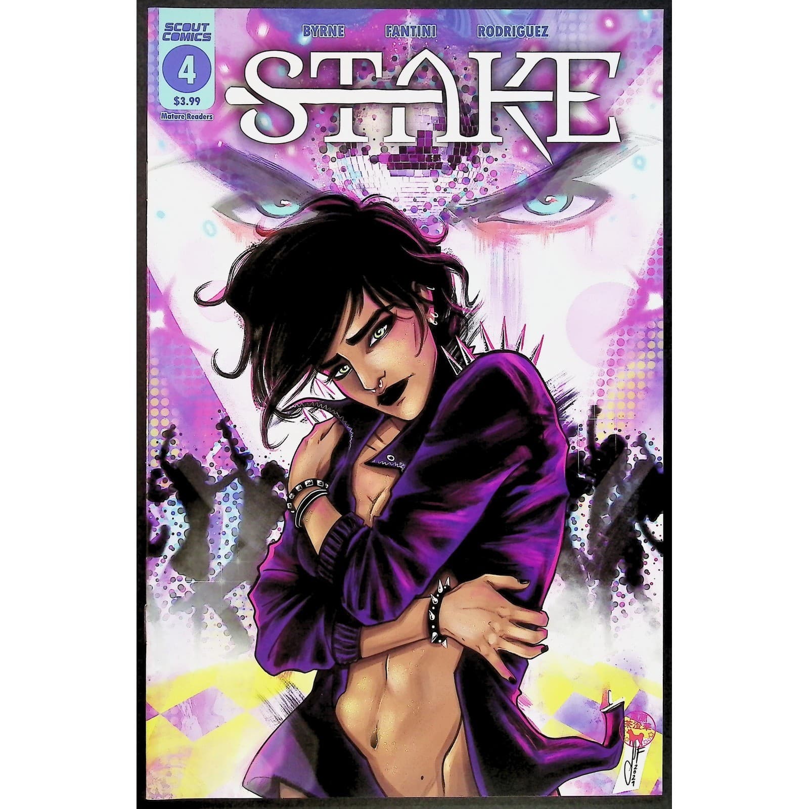 Stake Comic Book 5x Lot Issues 1 - 5 Scout Comics Byrne Fantini Rodriguez - Thumbnail 5