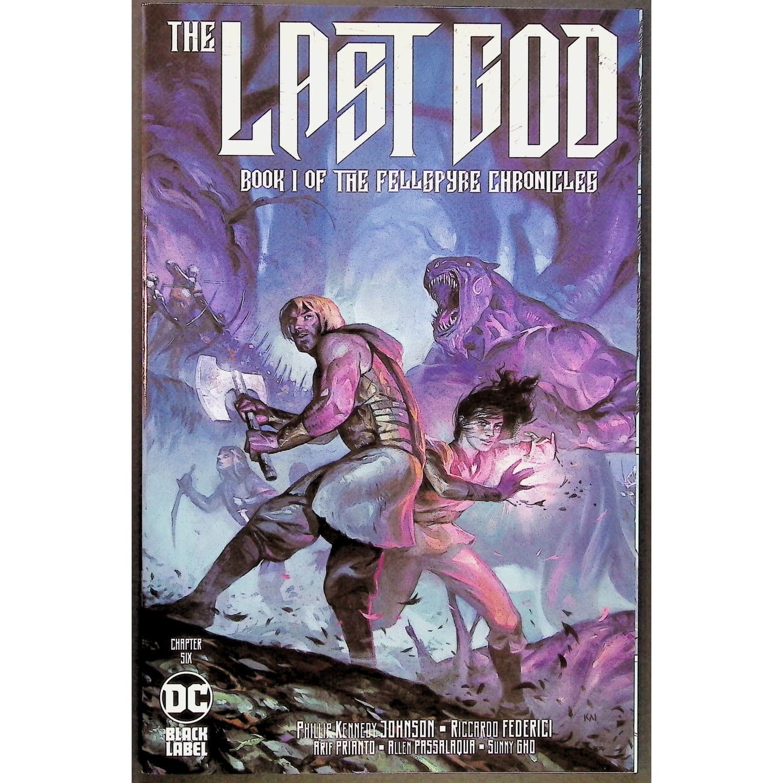 The Last God #1–9x Comic Lot DC Black Label Fellspyre Chronicles Fantasy - Thumbnail 5