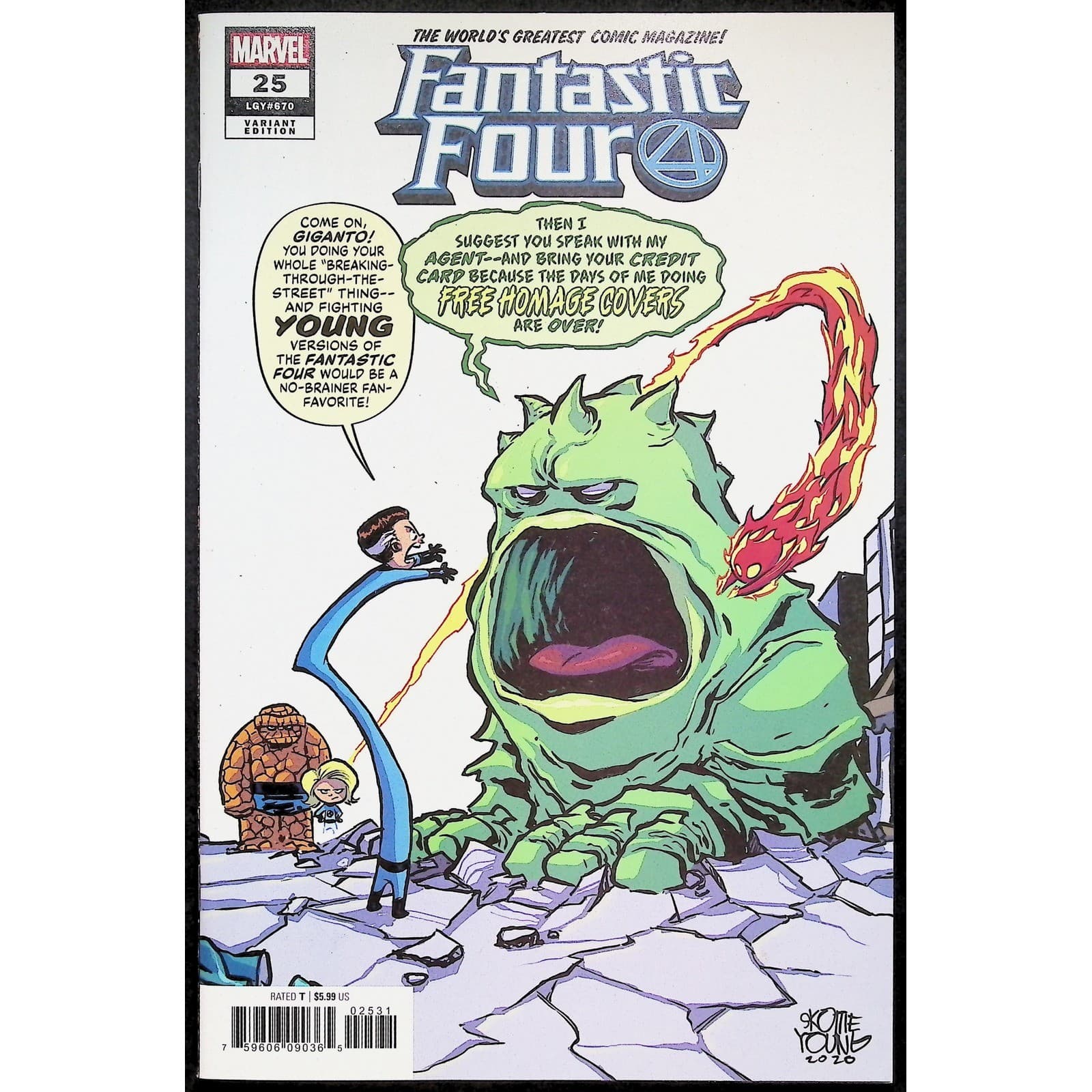 Fantastic Four #22 25–28 6x Lot (2020–21 Marvel) – NM + 27 Knullified Variant - Thumbnail 6
