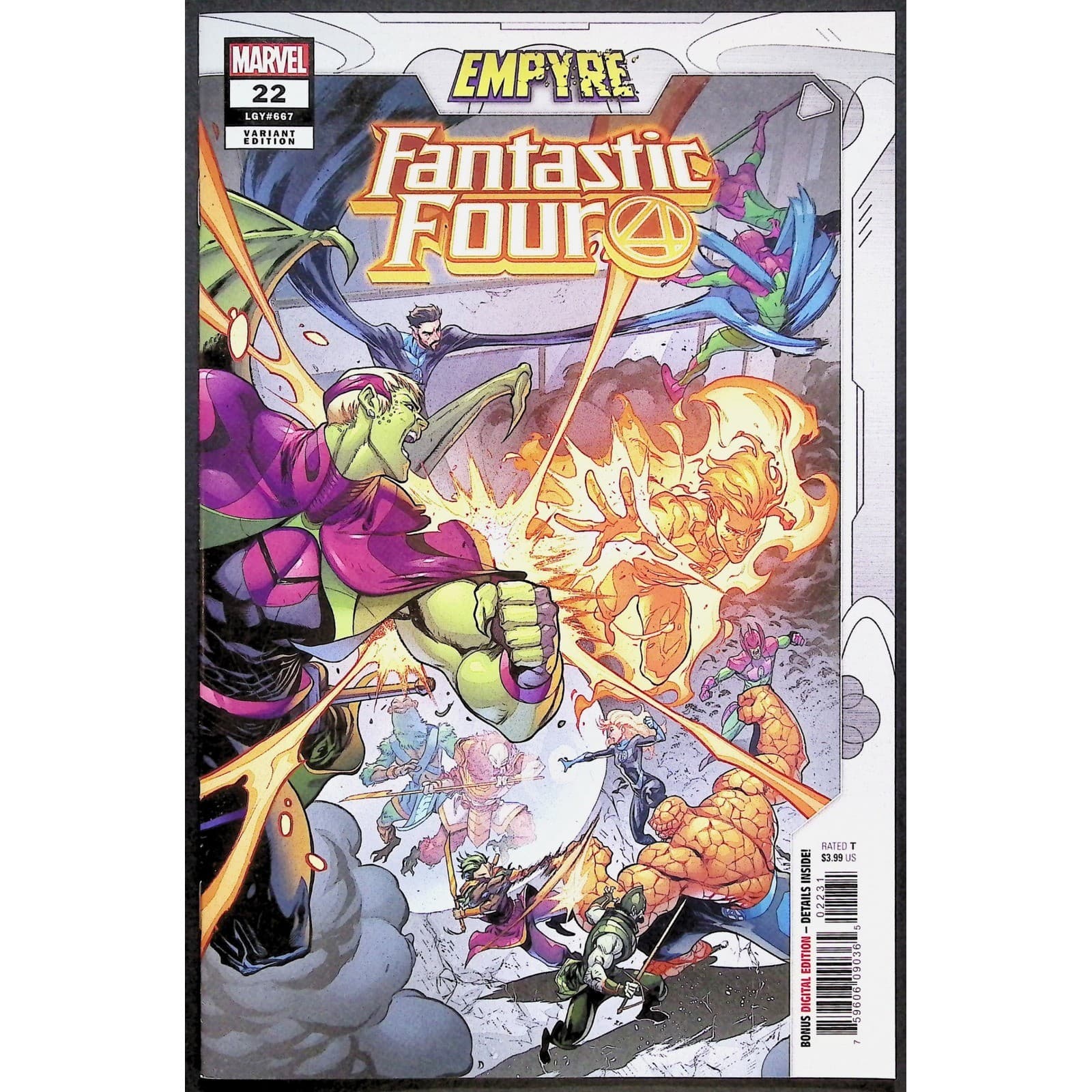 Fantastic Four #22 25–28 6x Lot (2020–21 Marvel) – NM + 27 Knullified Variant - Thumbnail 7