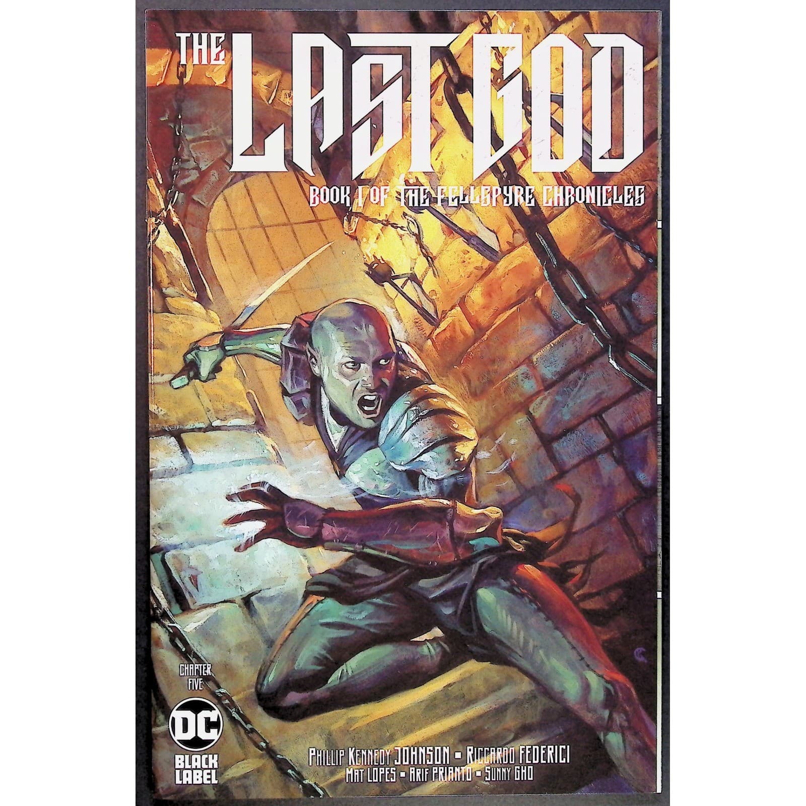 The Last God #1–9x Comic Lot DC Black Label Fellspyre Chronicles Fantasy - Thumbnail 6
