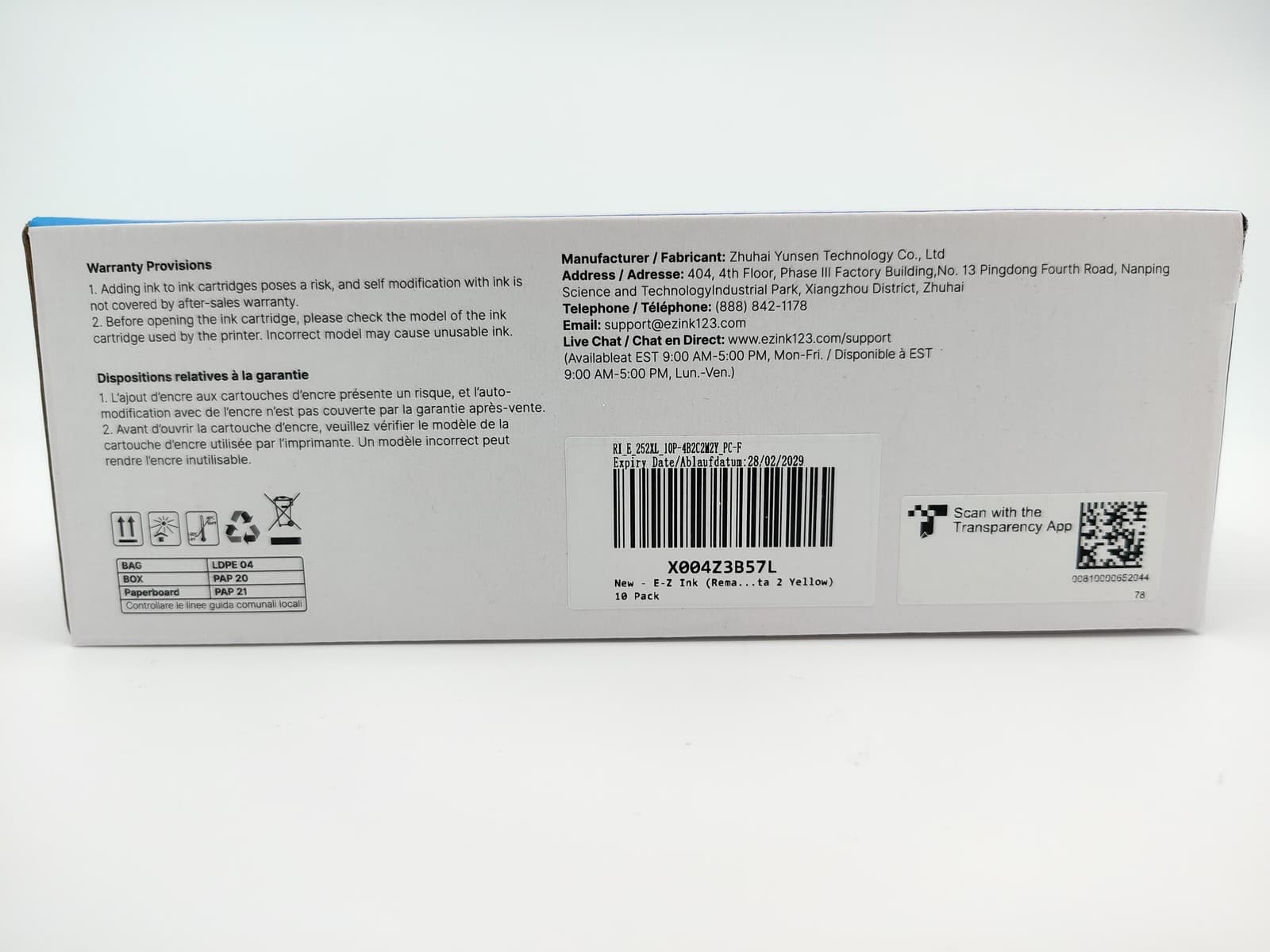 E-Z Ink 252XL Compatible Ink Cartridges 10-Pack Black Cyan Magenta Yellow Epson - Thumbnail 4
