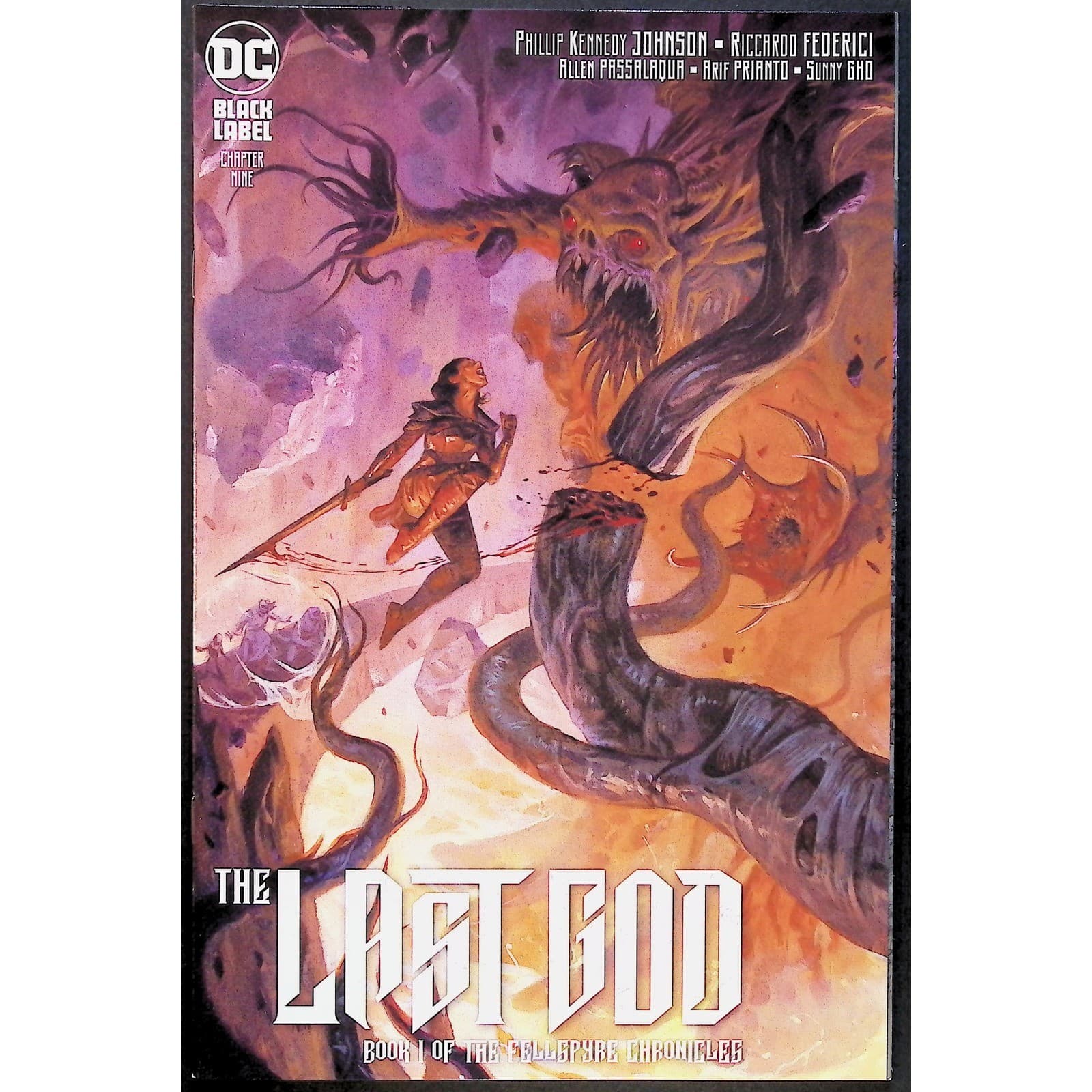 The Last God #1–9x Comic Lot DC Black Label Fellspyre Chronicles Fantasy - Thumbnail 2