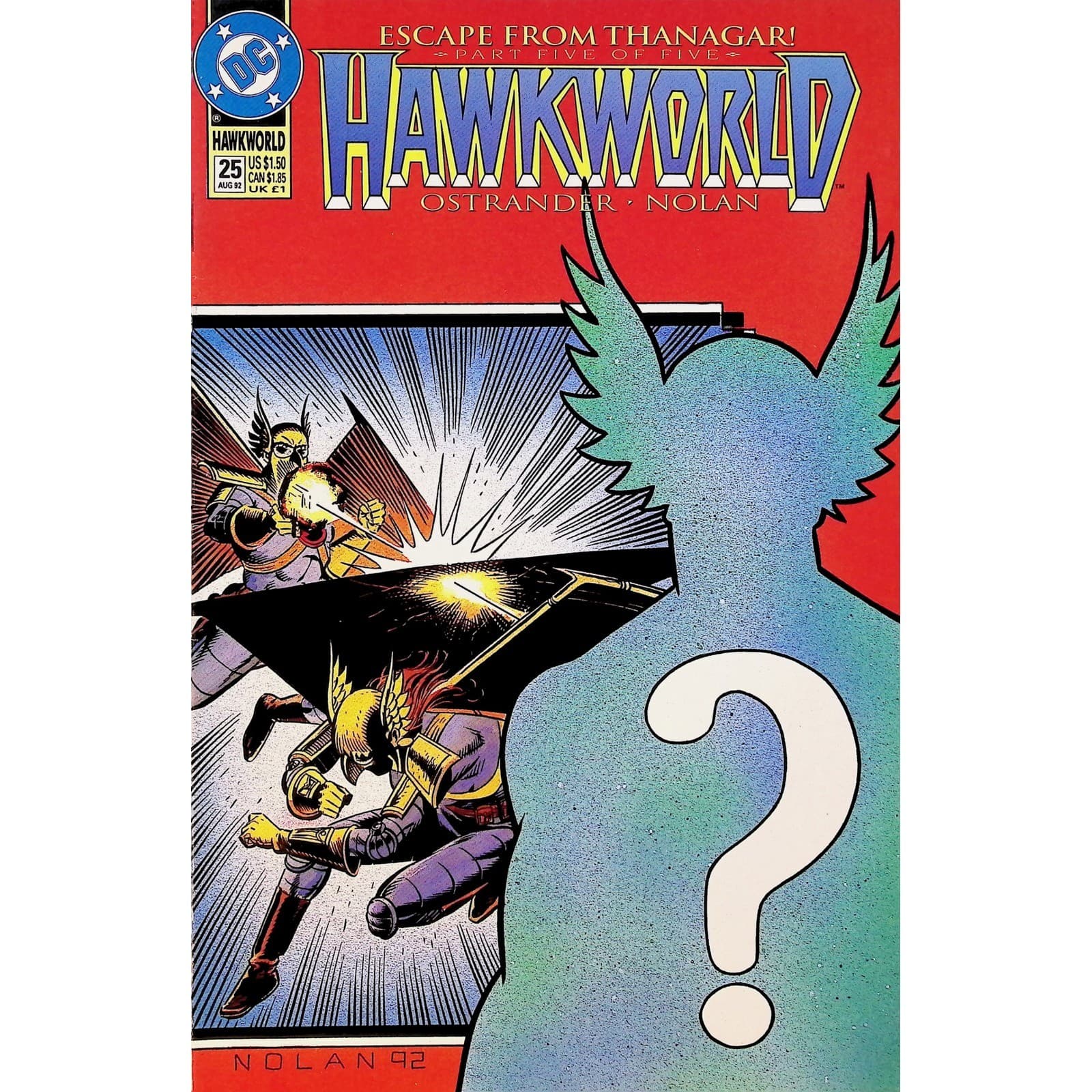 Hawkworld 10x Comic Lot #3 4 6 11 17 19 21 22 24 25 DC 1990 Ostrander Nolan - Thumbnail 11
