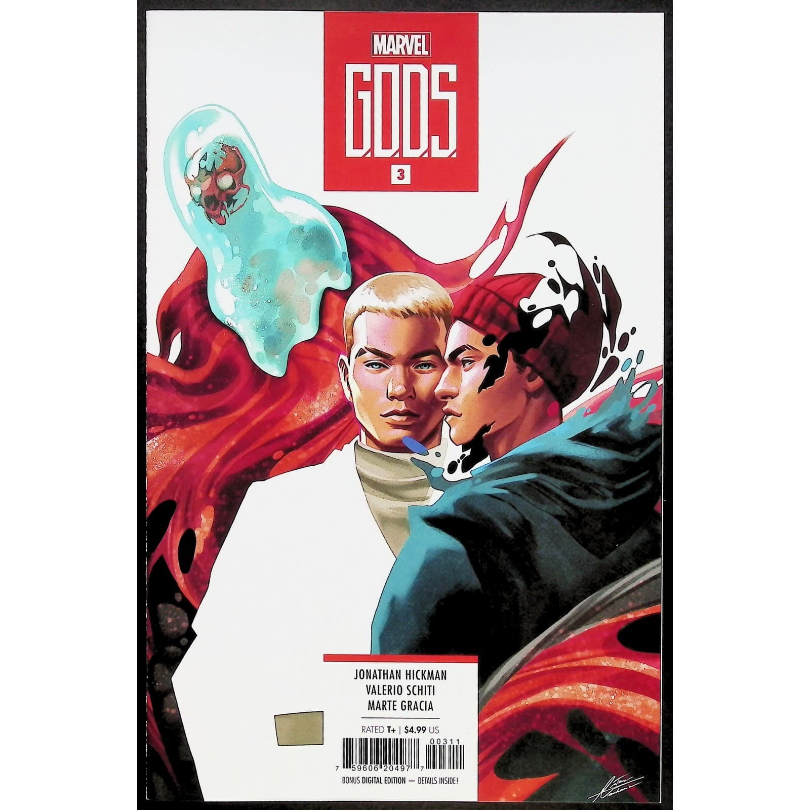 Marvel GODS Comic Book Set #1 2 3 Jonathan Hickman Sci-Fi Fantasy - Thumbnail 4