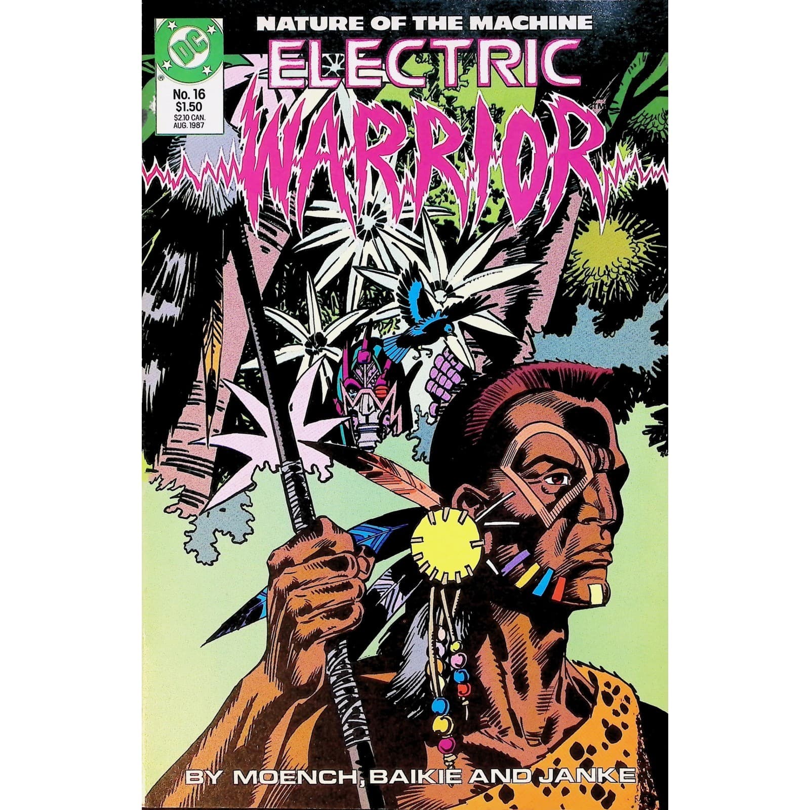 Electric Warrior #7-17 DC 1986 Doug Moench Jim Baikie Sci-Fi 11x Comic Lot - Thumbnail 12