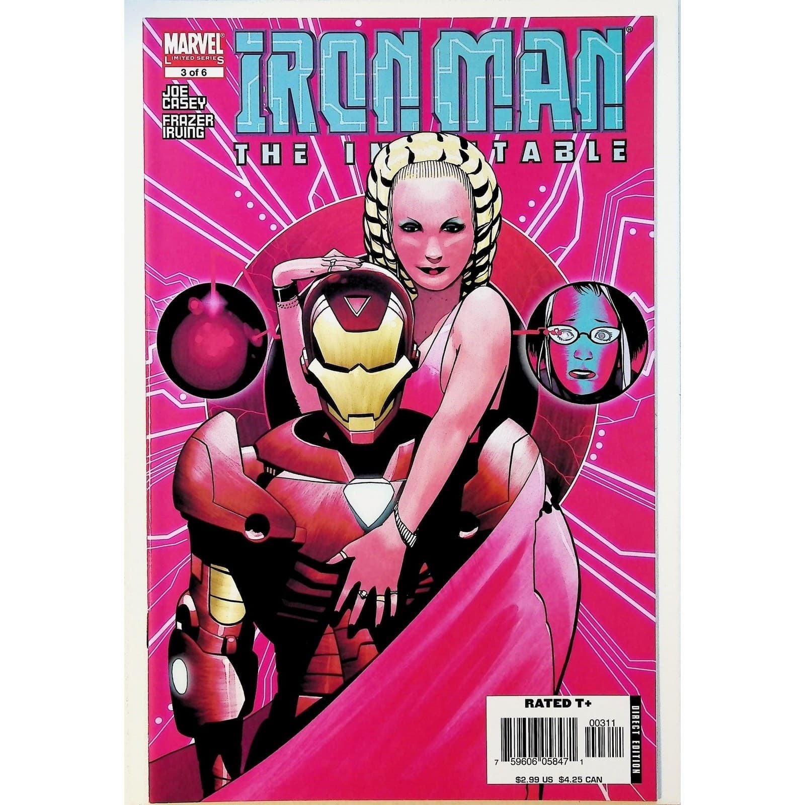 Iron Man The Inevitable #1-6 Complete Limited Series Joe Casey Frazer Irving - Thumbnail 4