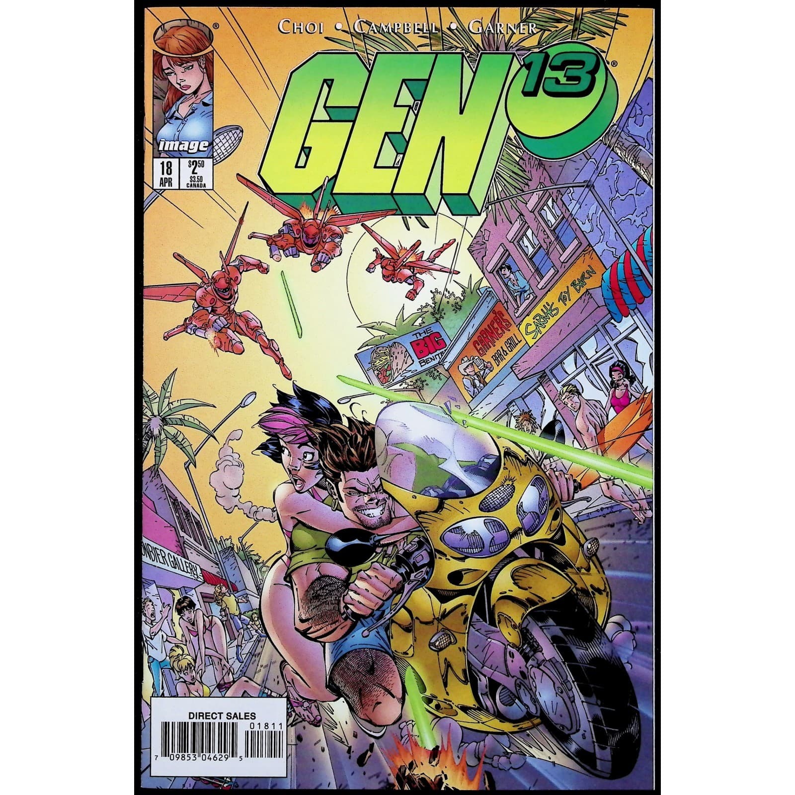 Gen 13 10X Comic Lot #4 5 6 7 8 18 26 Bootleg Jim Lee Campbell Image - Thumbnail 6
