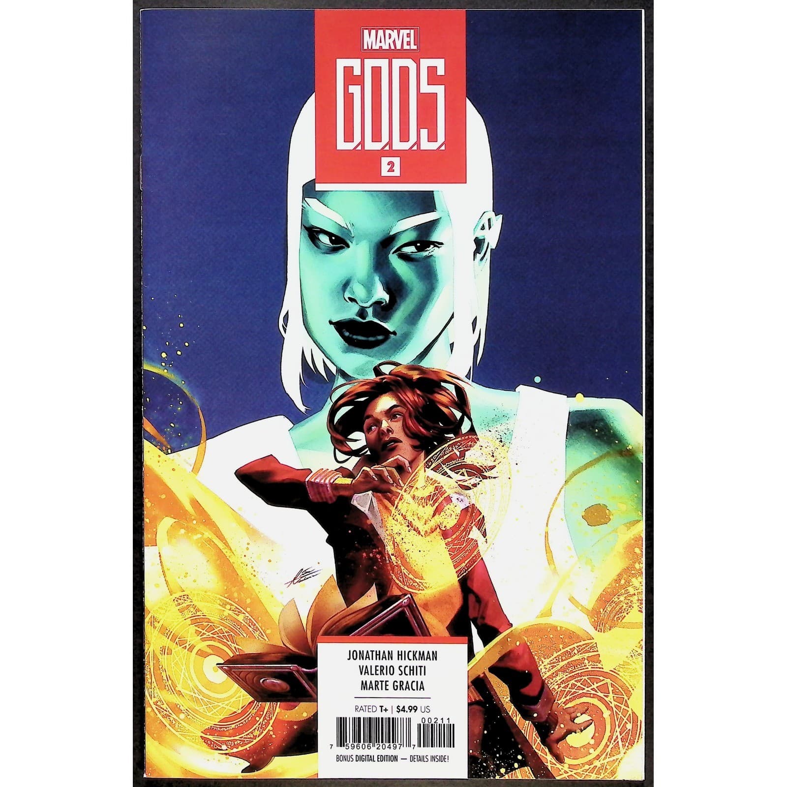Marvel GODS Comic Book Set #1 2 3 Jonathan Hickman Sci-Fi Fantasy - Thumbnail 3