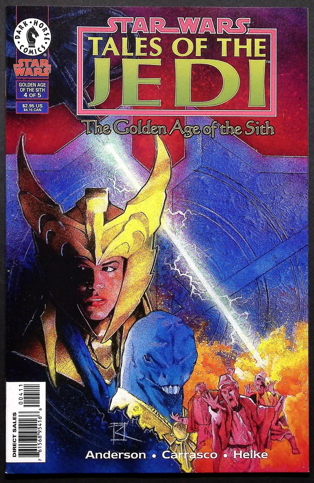 Vintage Star Wars Tales of the Jedi Golden Age of the Sith Set 0-4 Dark Horse - Thumbnail 6