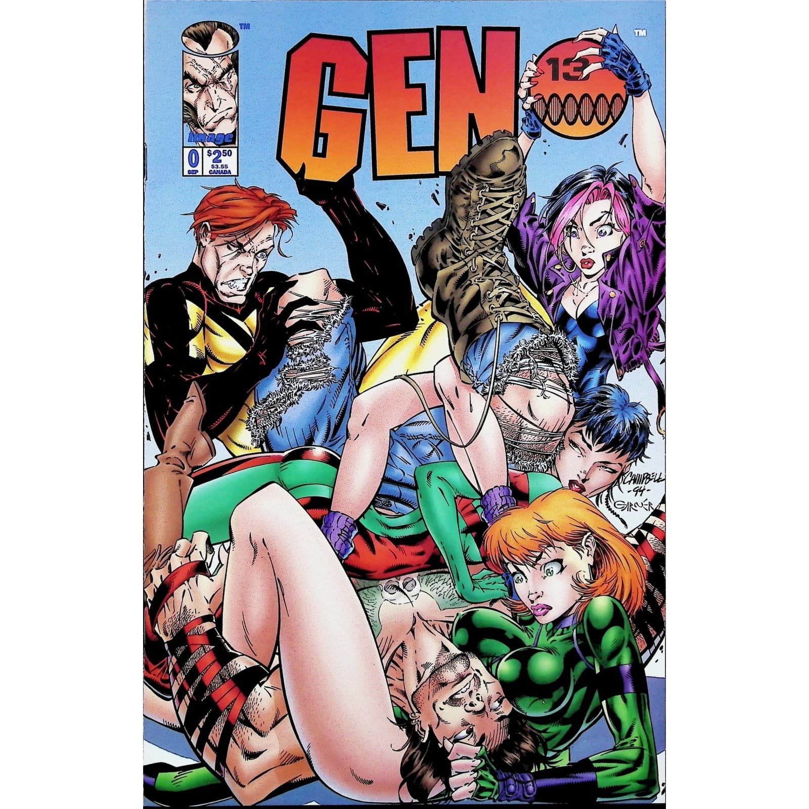 Gen 13 10X Comic Lot #4 5 6 7 8 18 26 Bootleg Jim Lee Campbell Image - Thumbnail 4