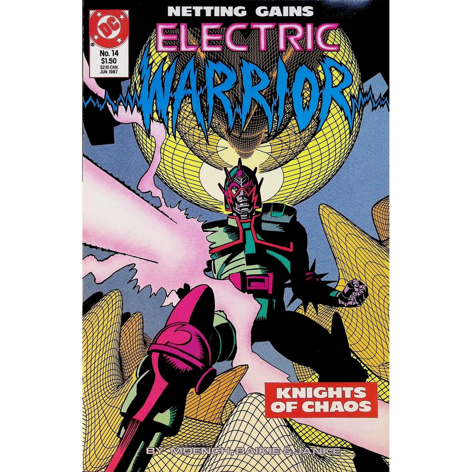 Electric Warrior #7-17 DC 1986 Doug Moench Jim Baikie Sci-Fi 11x Comic Lot - Thumbnail 10