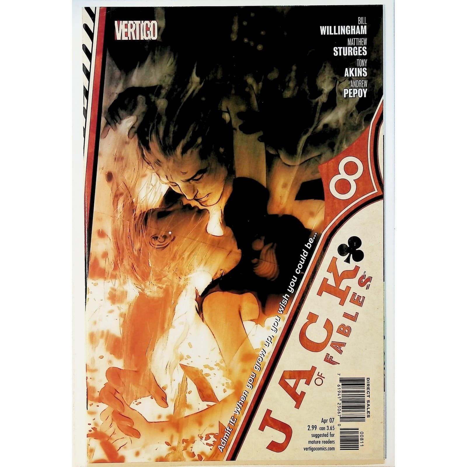 Jack of Fables #1 2 3 4 5 8 9 DC Vertigo Fables Spinoff 7x Comic Lot NM - Thumbnail 6