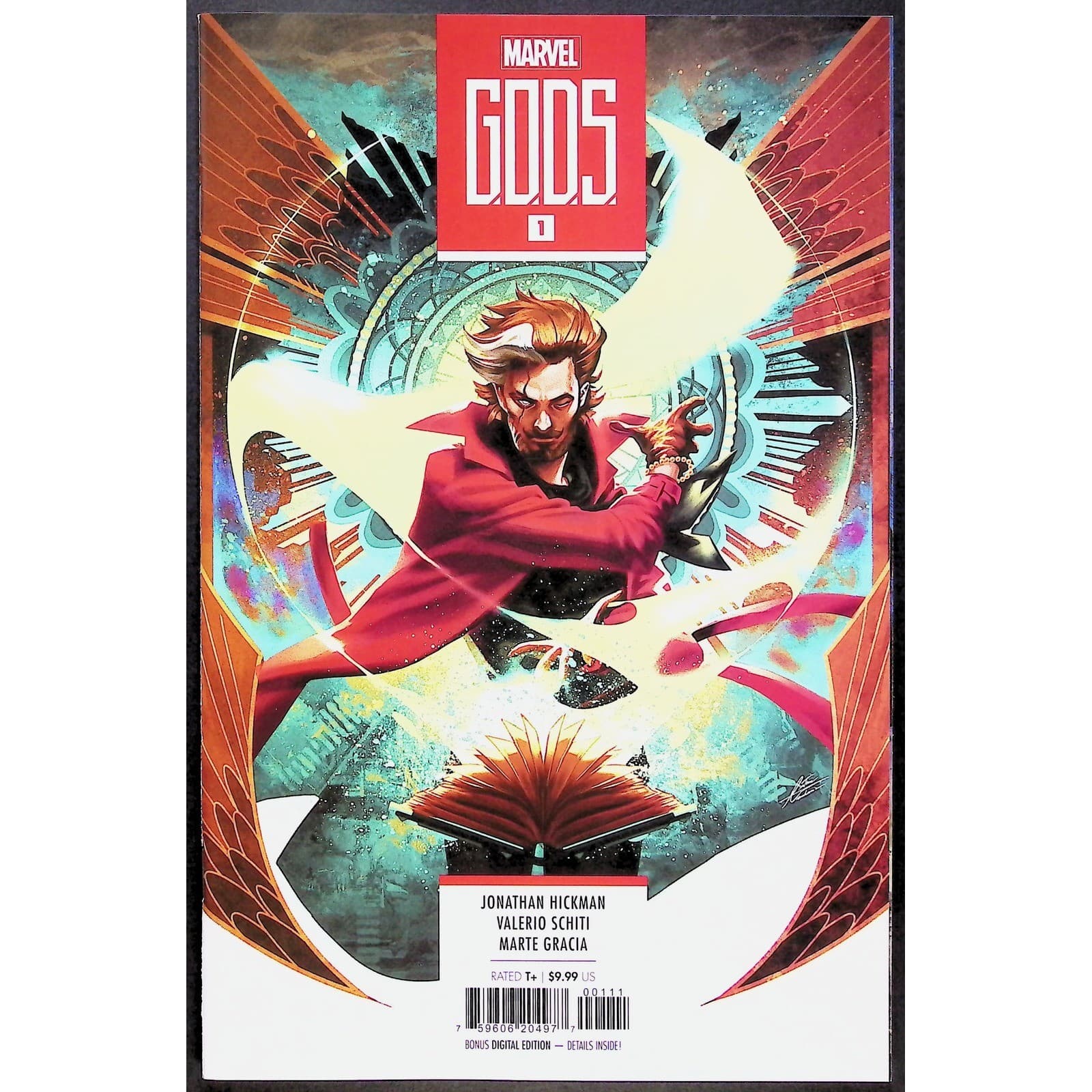 Marvel GODS Comic Book Set #1 2 3 Jonathan Hickman Sci-Fi Fantasy - Thumbnail 2