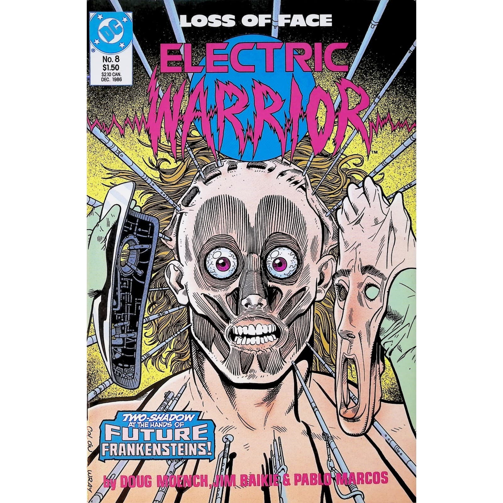 Electric Warrior #7-17 DC 1986 Doug Moench Jim Baikie Sci-Fi 11x Comic Lot - Thumbnail 5
