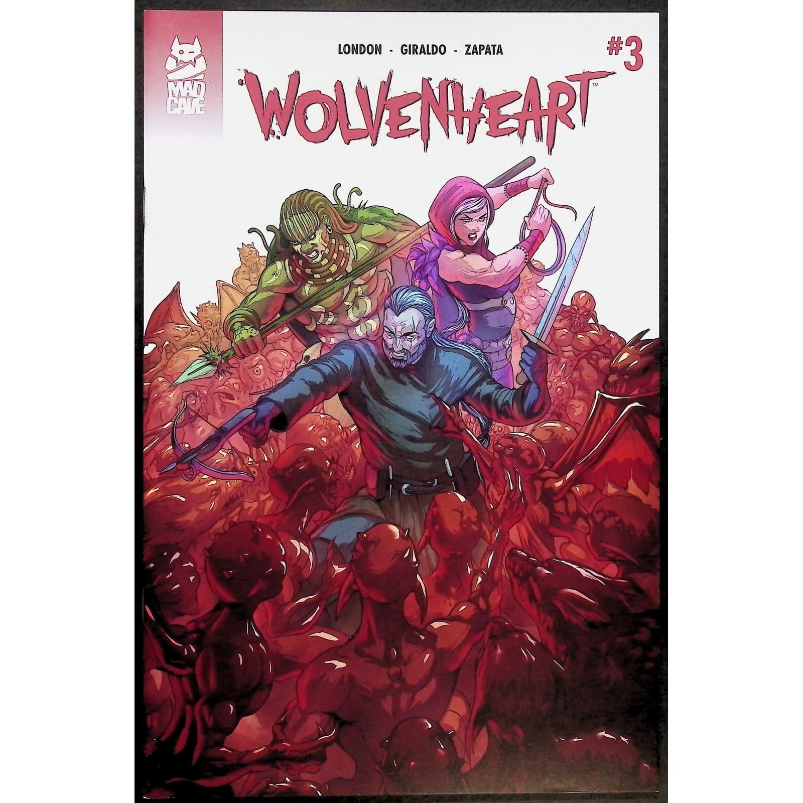 Wolverheart #1–7 Lot (2023, Mad Cave Studios) – Dark Fantasy Horror Series - Thumbnail 4
