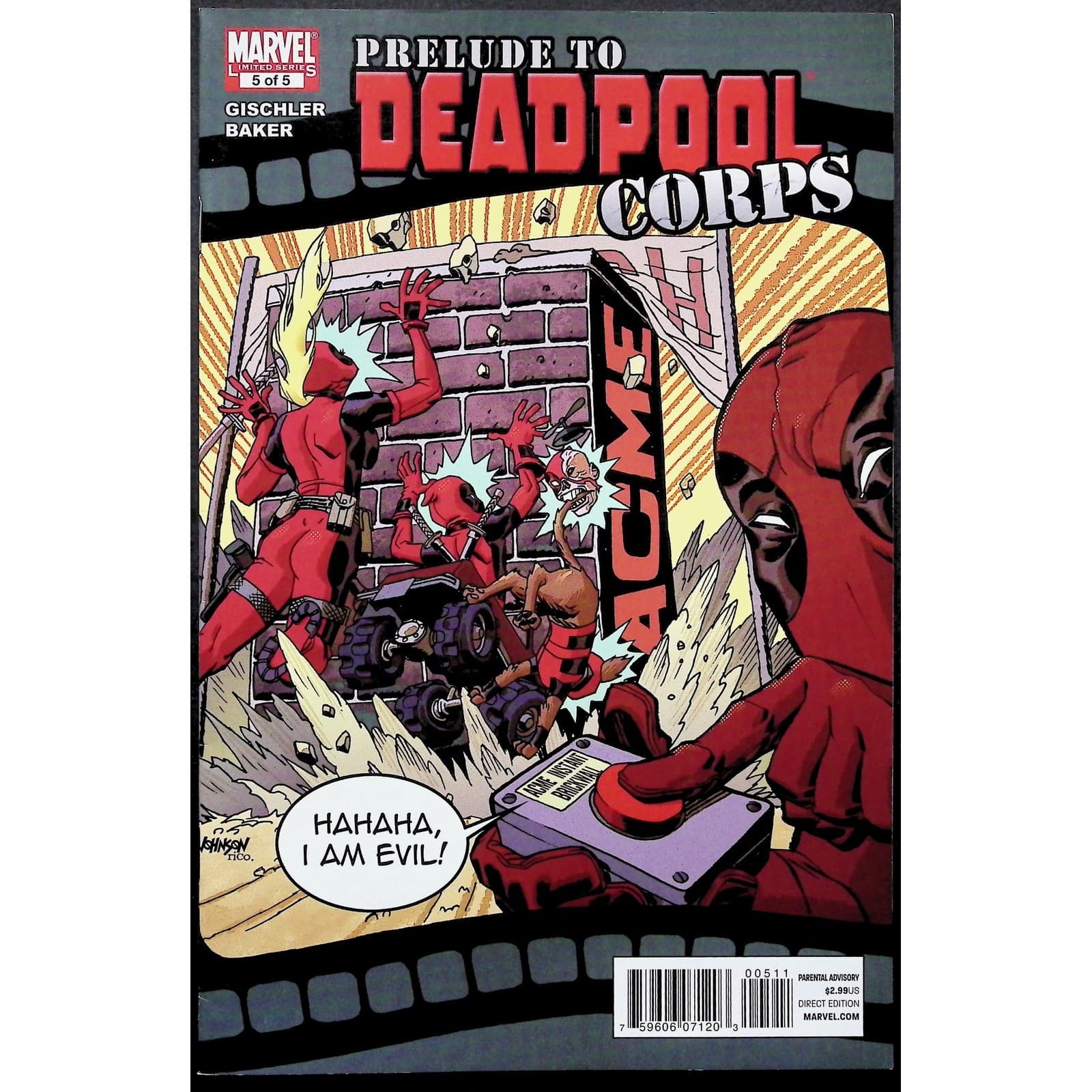 Deadpool Corps #1 2 3 5 Prelude to Deadpool Corps #4 5 Marvel 6x Lot - Thumbnail 8