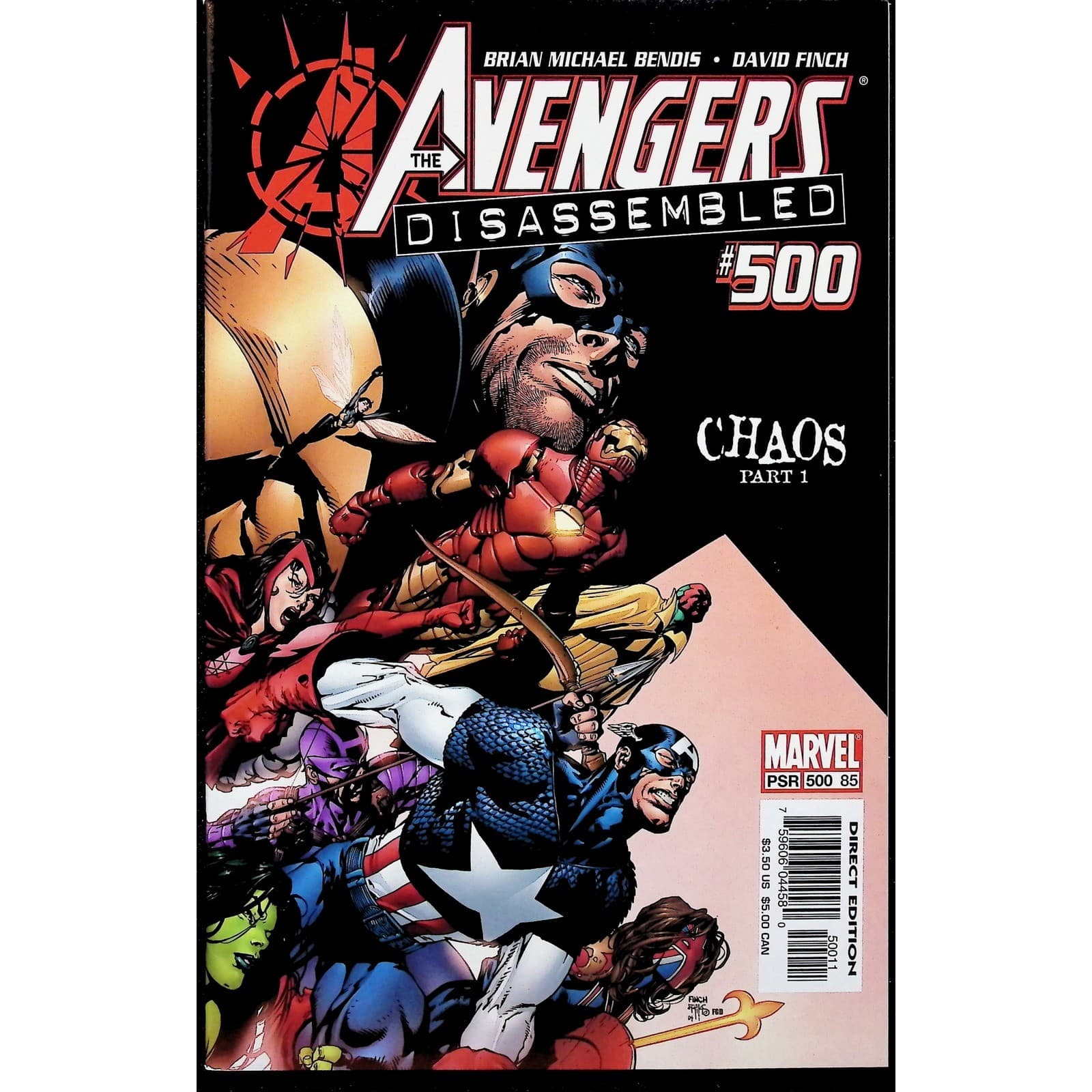 Avengers 6X Comic Lot #2 64 501 501 79 86 Inhyuk Lee Variant Marvel - Thumbnail 8