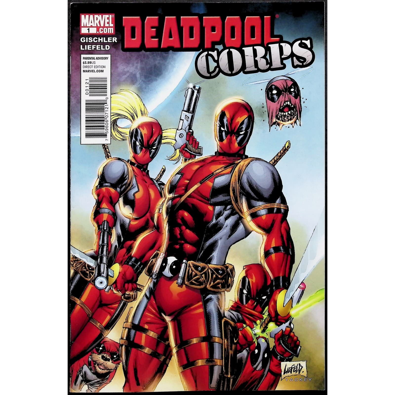 Deadpool Corps #1 2 3 5 Prelude to Deadpool Corps #4 5 Marvel 6x Lot - Thumbnail 2
