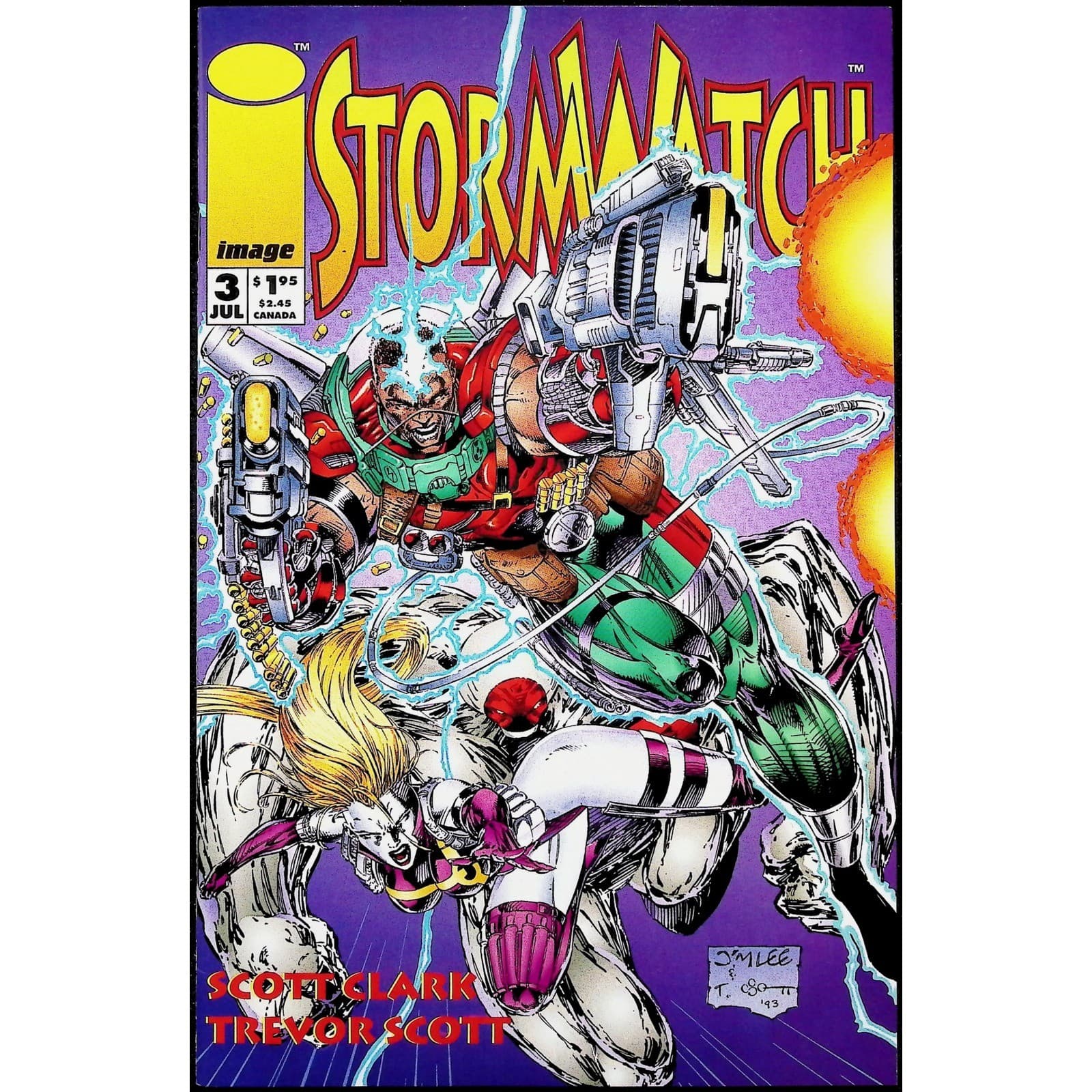 Stormwatch 16X Comic Lot #1 2 3 4 6 7 8 10 11 12 14 18 22 25 1st App Image - Thumbnail 9