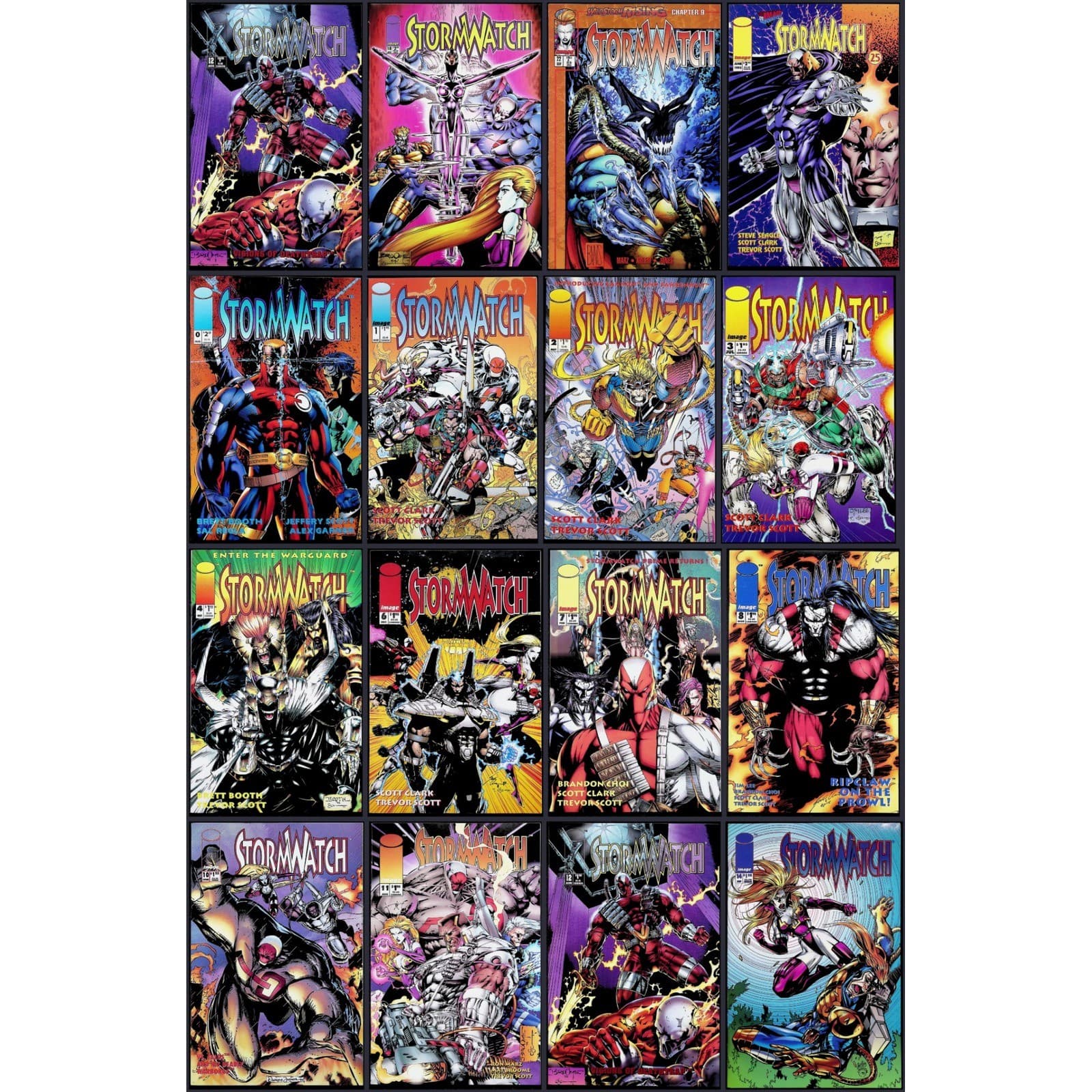 Stormwatch 16X Comic Lot #1 2 3 4 6 7 8 10 11 12 14 18 22 25 1st App Image