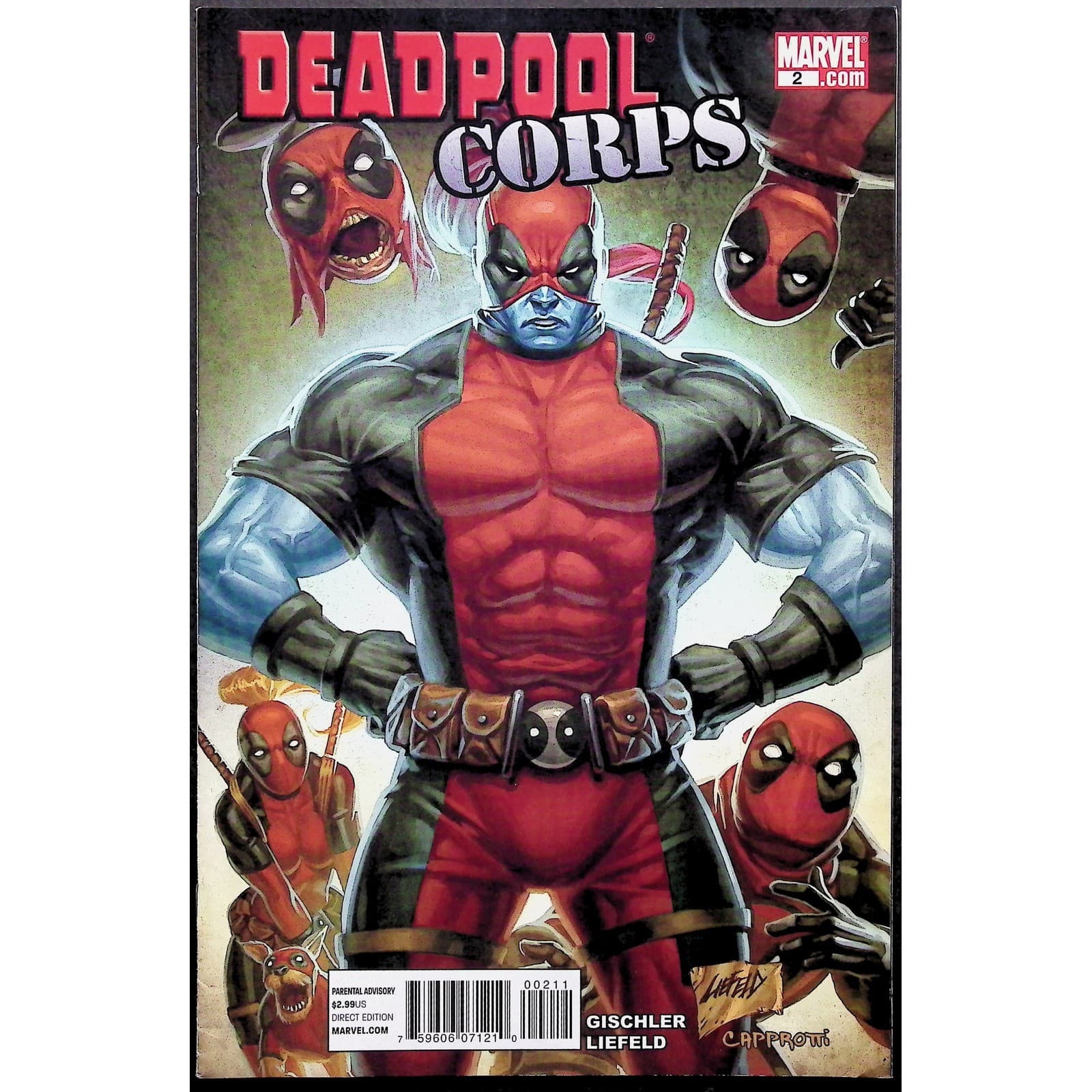 Deadpool Corps #1 2 3 5 Prelude to Deadpool Corps #4 5 Marvel 6x Lot - Thumbnail 6