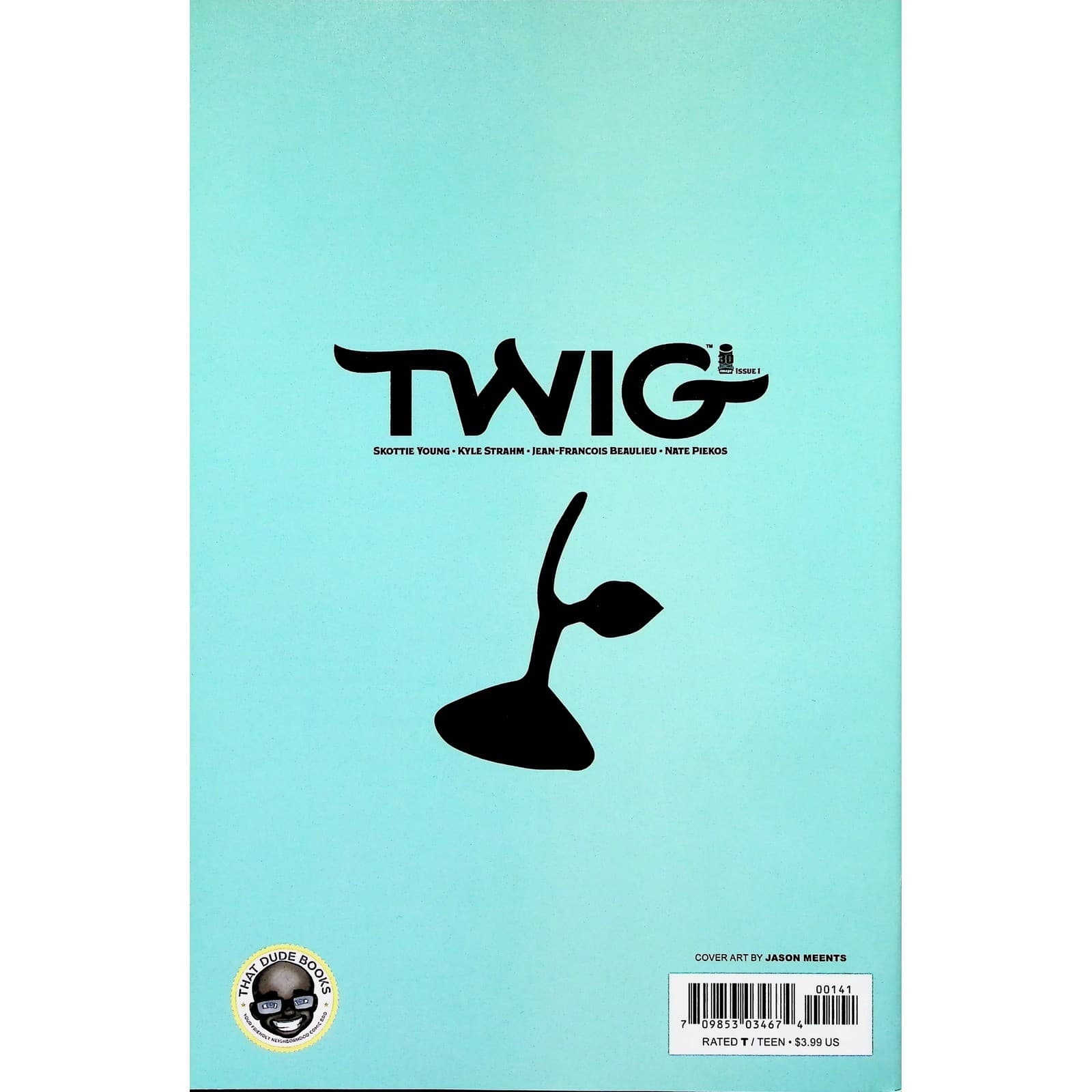TWIG #1BD Jason Meents Exclusive Variant Image comic book - Thumbnail 2