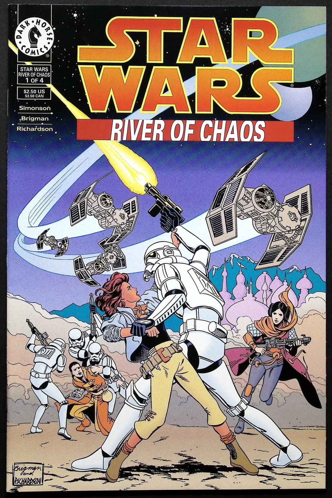 Vintage Star Wars River of Chaos Dark Horse Comics 3 Comics Issues 1-3 of 4 - Thumbnail 2