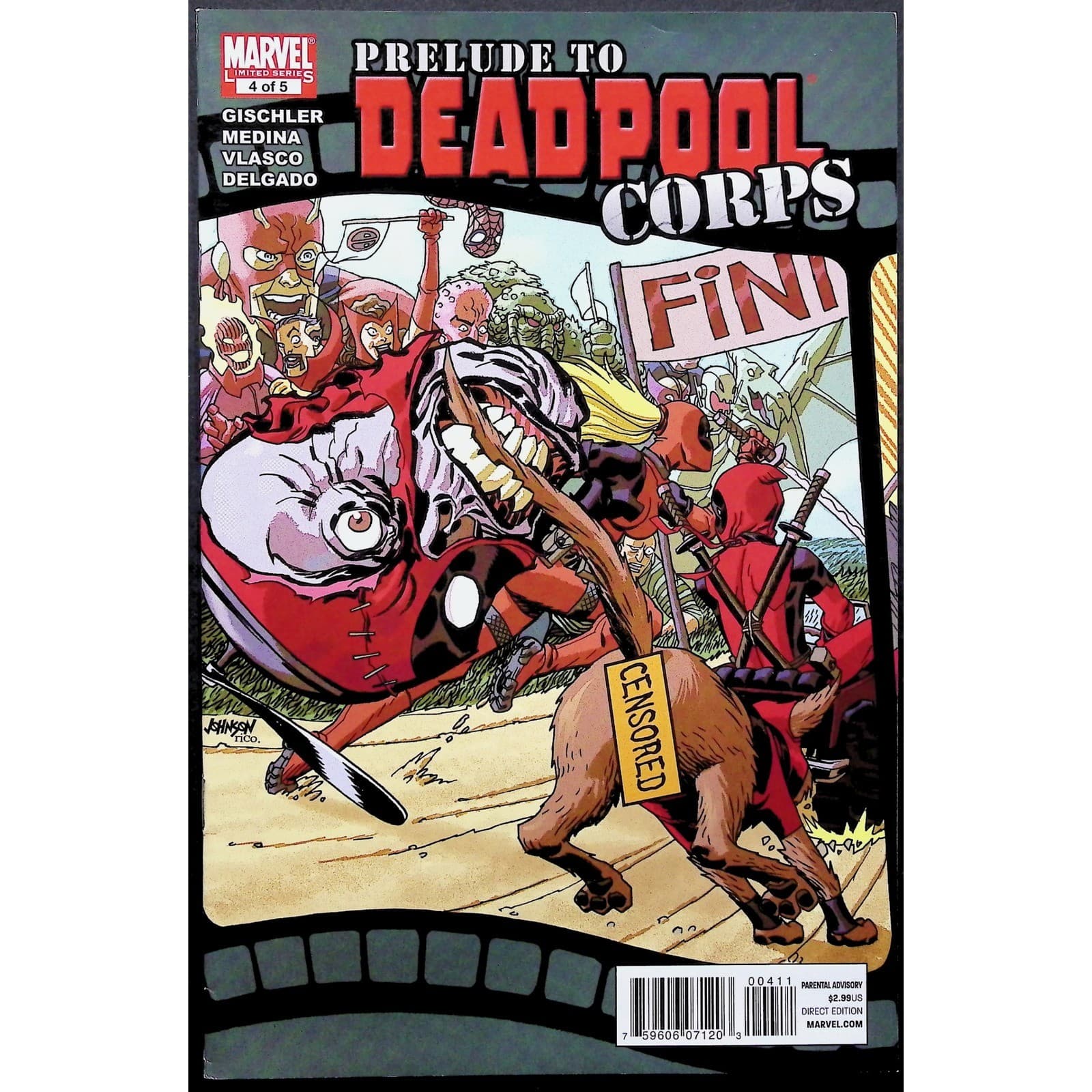 Deadpool Corps #1 2 3 5 Prelude to Deadpool Corps #4 5 Marvel 6x Lot - Thumbnail 10
