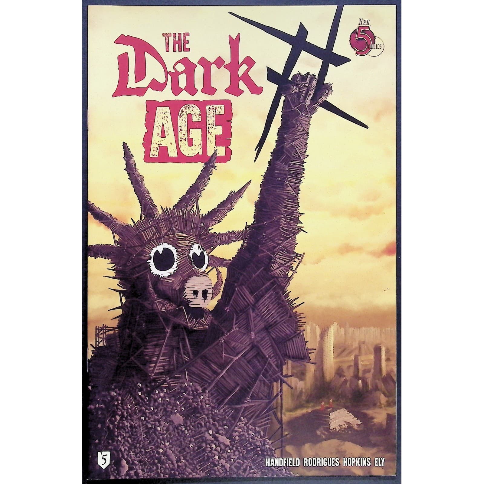 Dark Age #FCBD + #1–5 Lot (2019, Red 5 Comics) – Dystopian Sci-Fi Series - Thumbnail 7