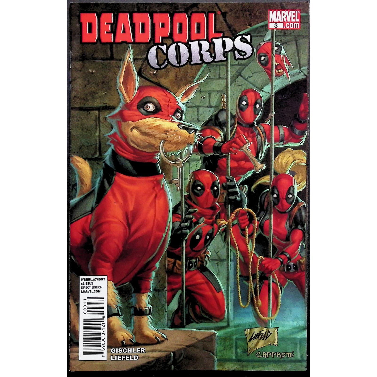 Deadpool Corps #1 2 3 5 Prelude to Deadpool Corps #4 5 Marvel 6x Lot - Thumbnail 4