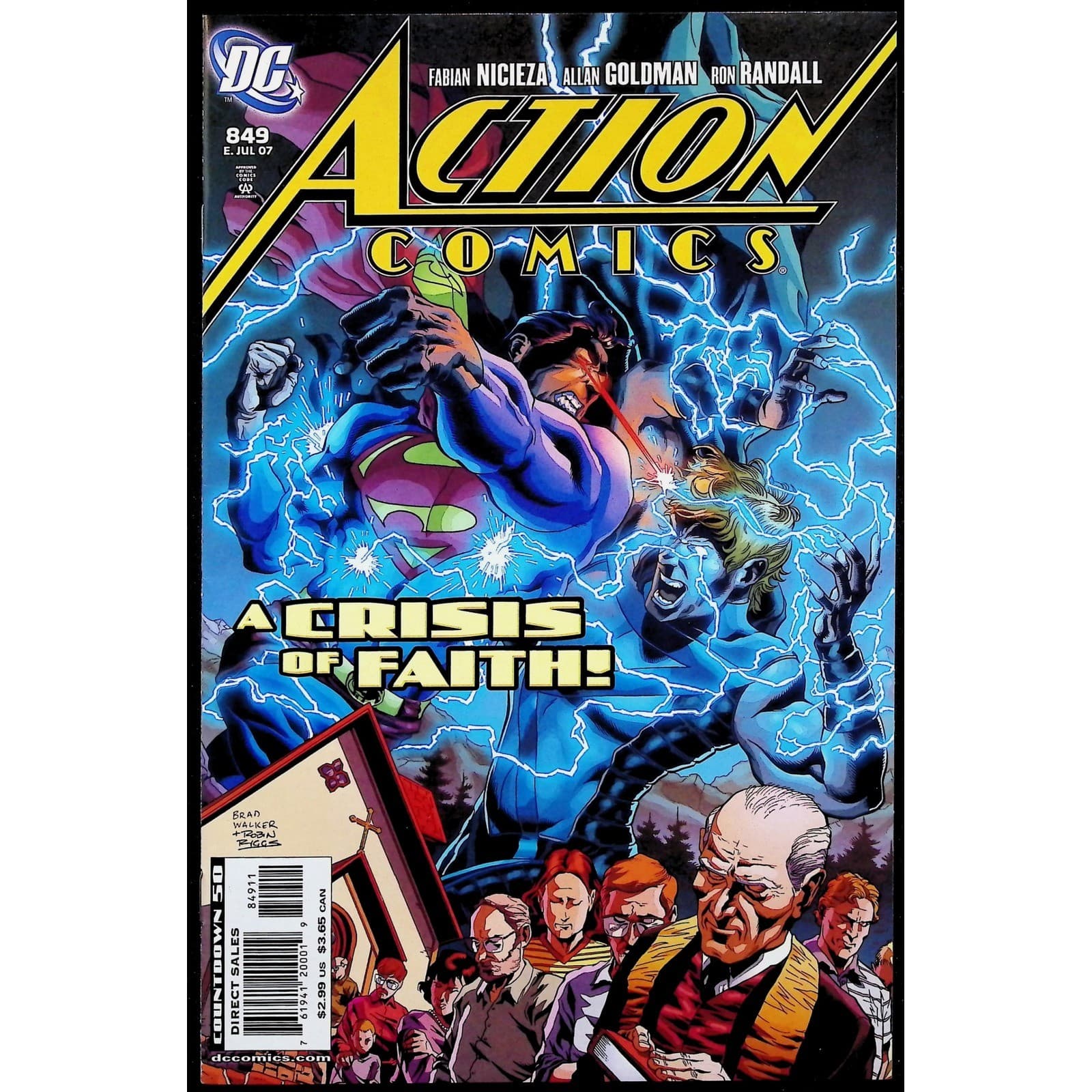 Superman Action Comics 8X Comic Lot #208 662 706 707 708 848 849 DC - Thumbnail 2