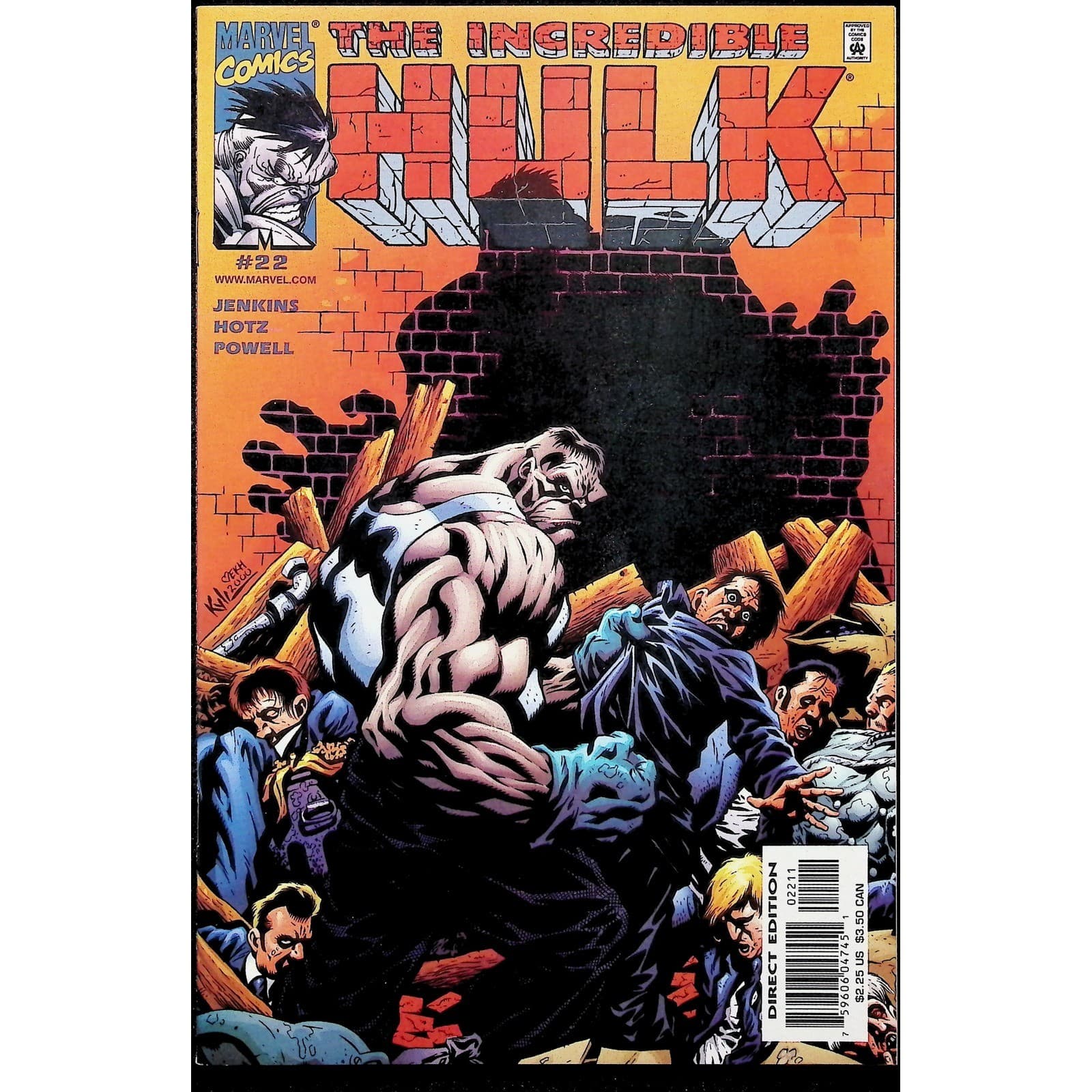 Incredible Hulk 4X Comic Lot #19 21 22 458 Direct Edition Marvel - Thumbnail 6
