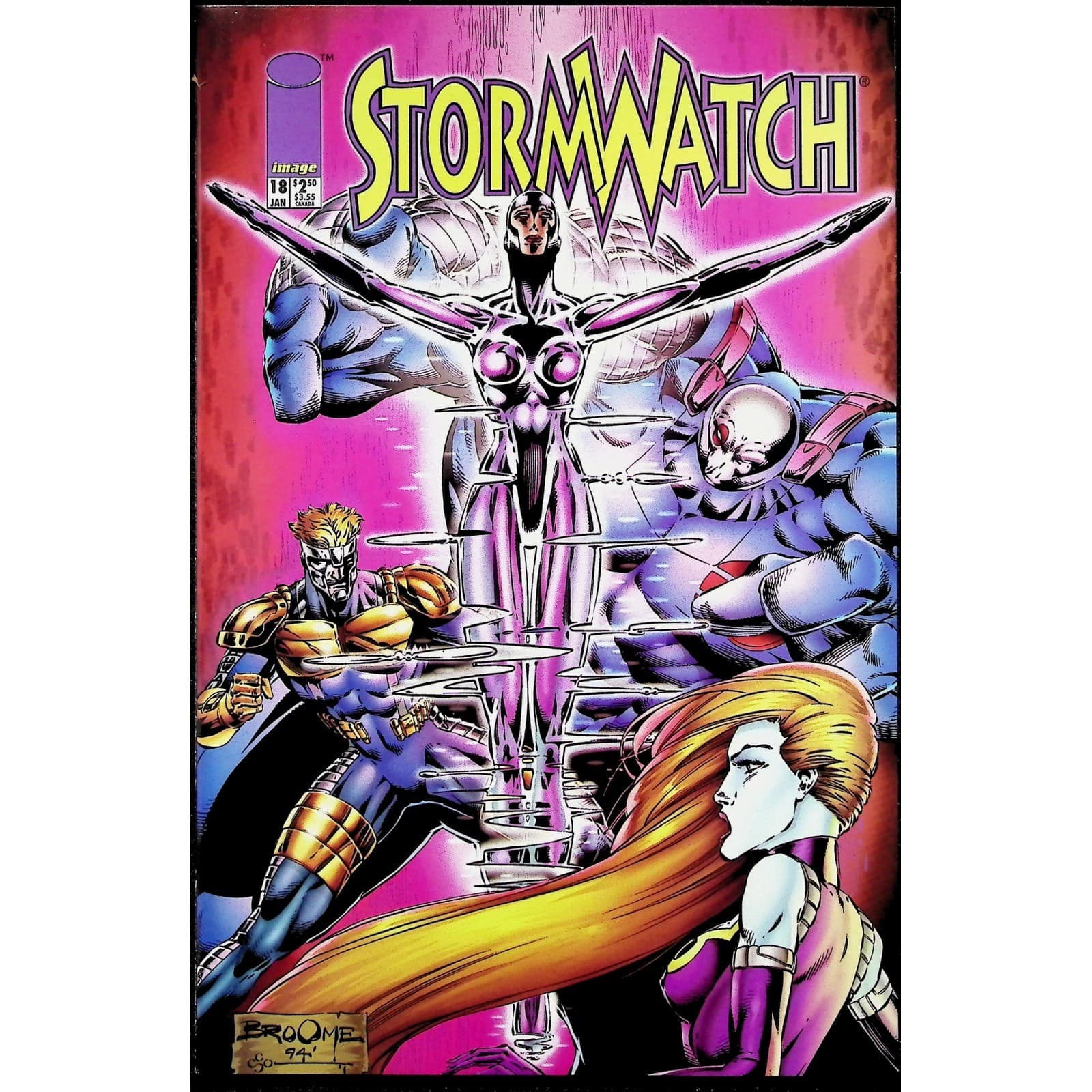 Stormwatch 16X Comic Lot #1 2 3 4 6 7 8 10 11 12 14 18 22 25 1st App Image - Thumbnail 3