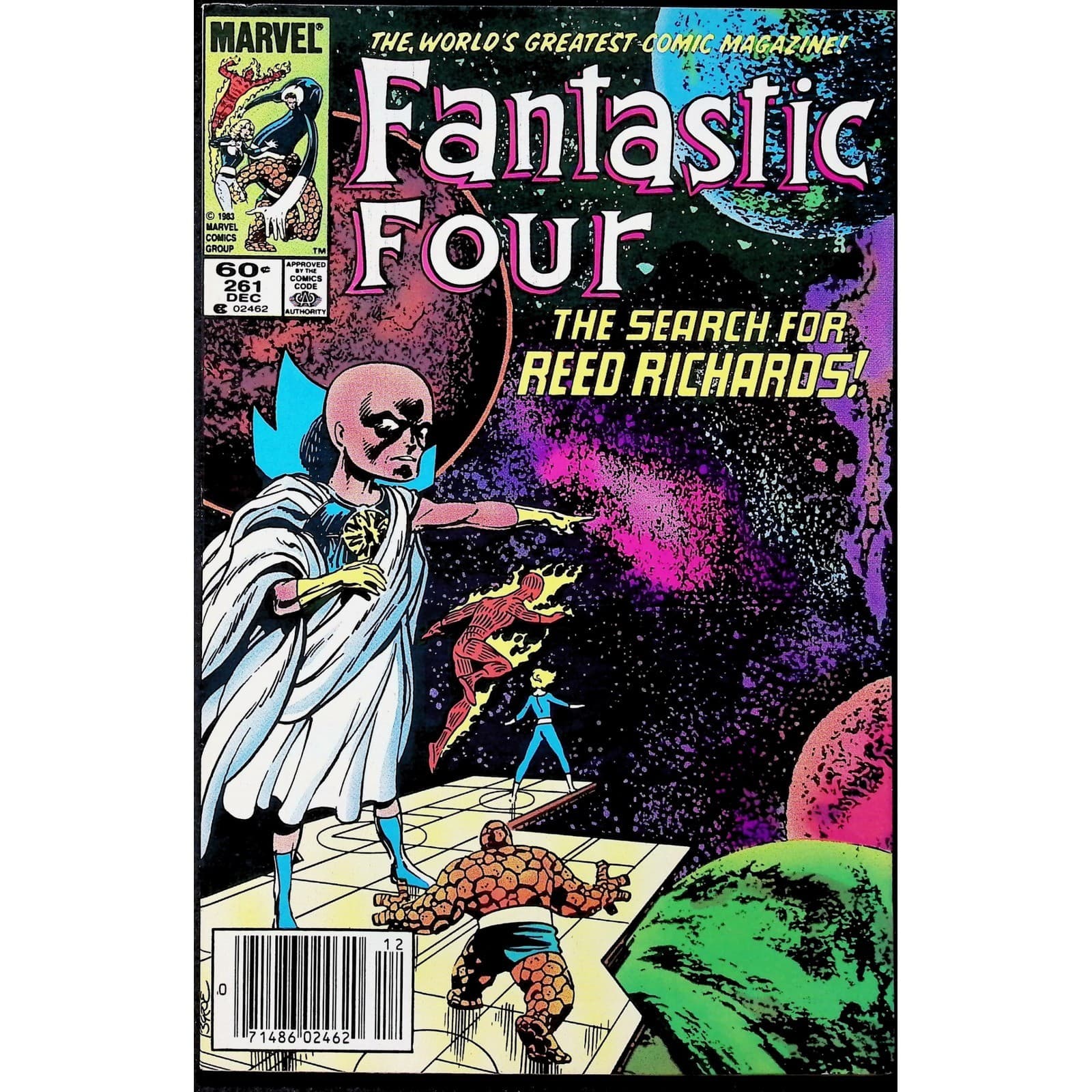 Fantastic Four 6X Comic Lot #236 251 254 260 261 262 Newsstand Marvel - Thumbnail 8