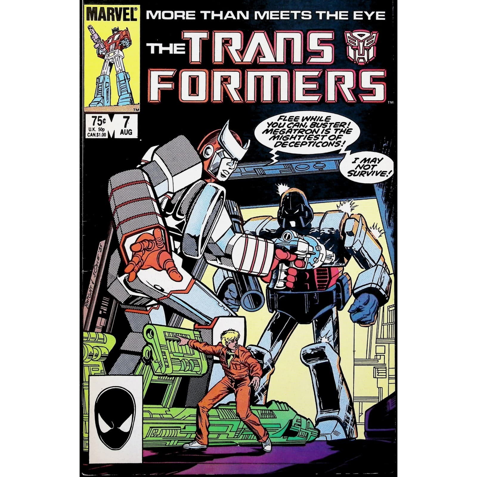 Transformers 2X Comic Lot #7 11 1st Jetfire Direct Edition Marvel - Thumbnail 4