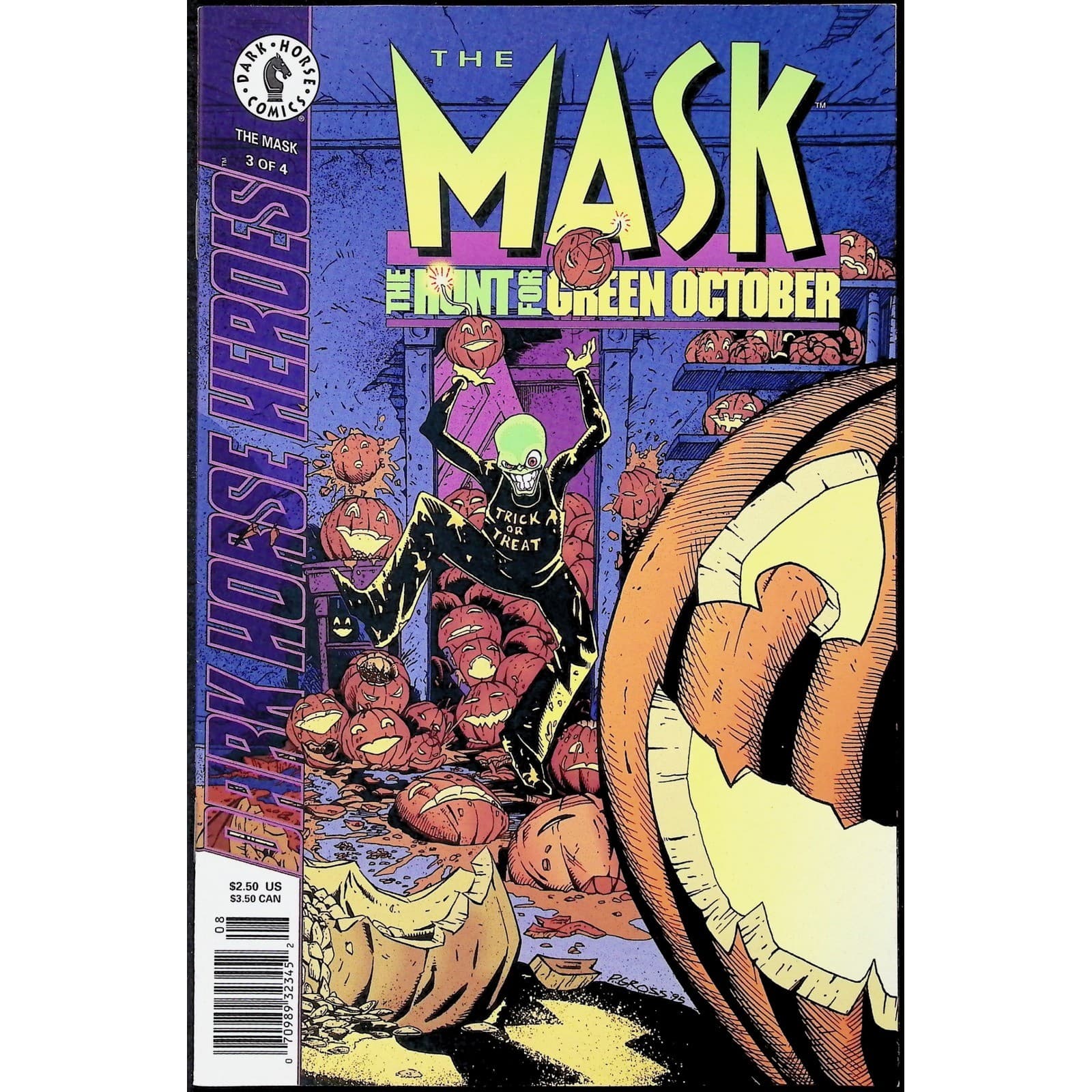 The Mask Hunt for Green October #3 Newsstand Dark Horse comic book