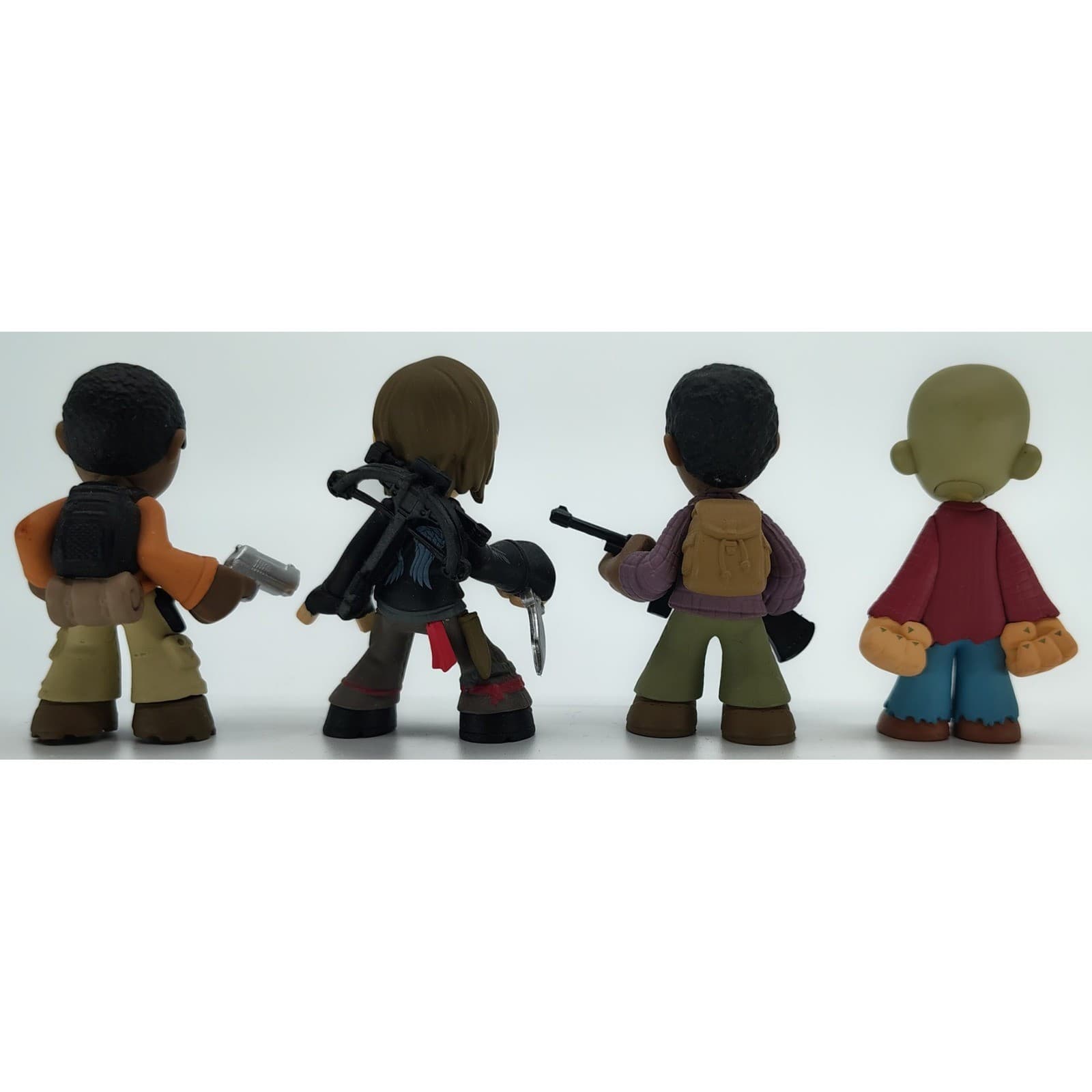 The Walking Dead Kidrobot Mini Figure Lot of 4 - Daryl Bob Noah Walker - Thumbnail 3