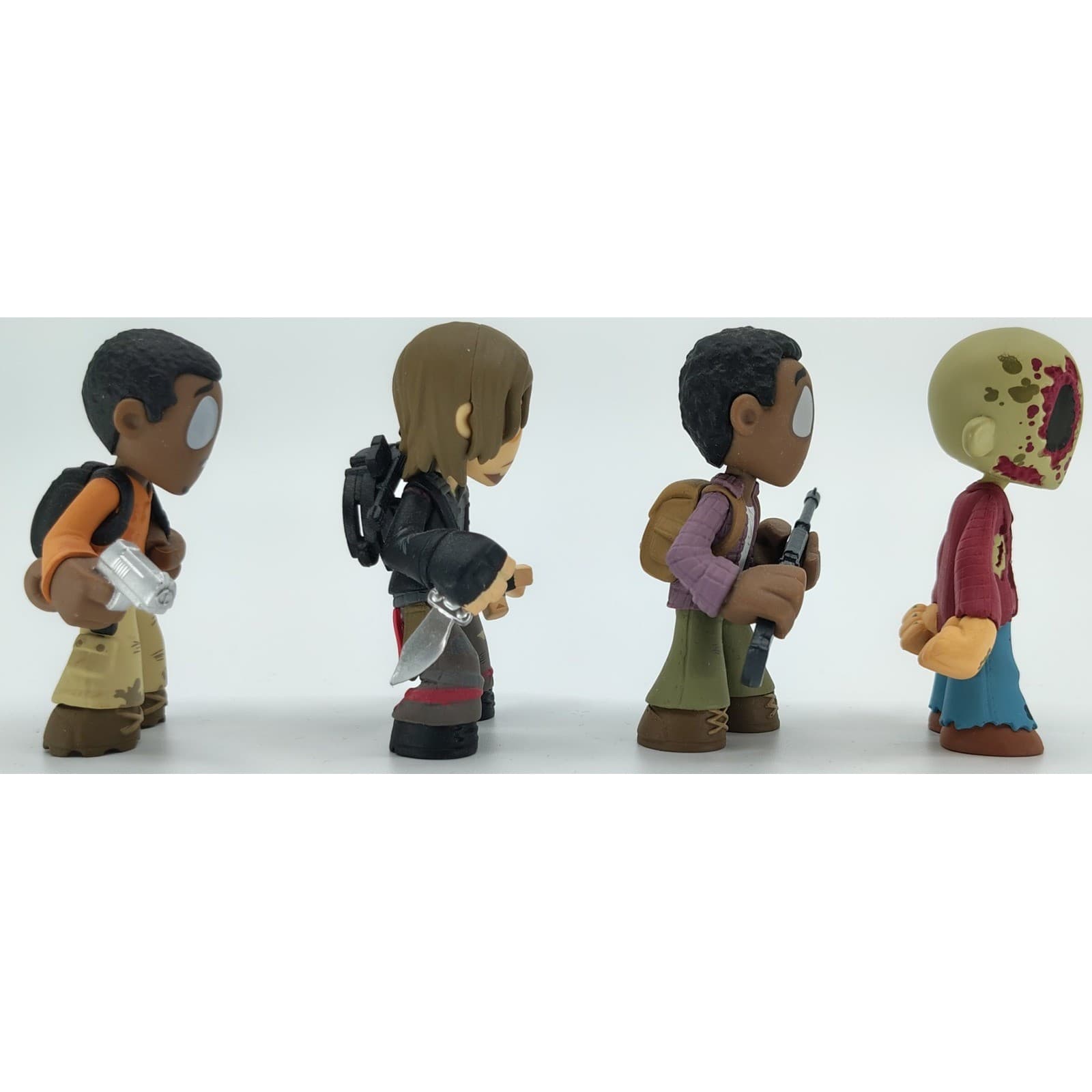 The Walking Dead Kidrobot Mini Figure Lot of 4 - Daryl Bob Noah Walker - Thumbnail 4