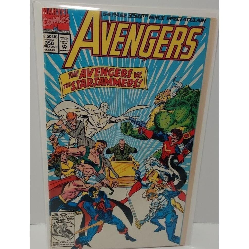 Avengers #350 365 Annual 22 Marvel 90s Newsstand 3x Comic Lot Bloodwraith - Thumbnail 3