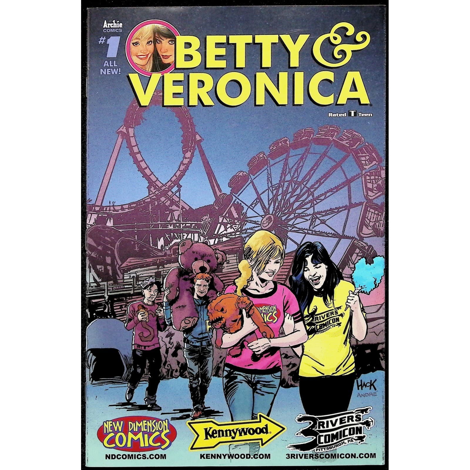 Archie Comics Lot Americana Best of Eighties Book 2 Betty & Veronica #1 Variant - Thumbnail 3